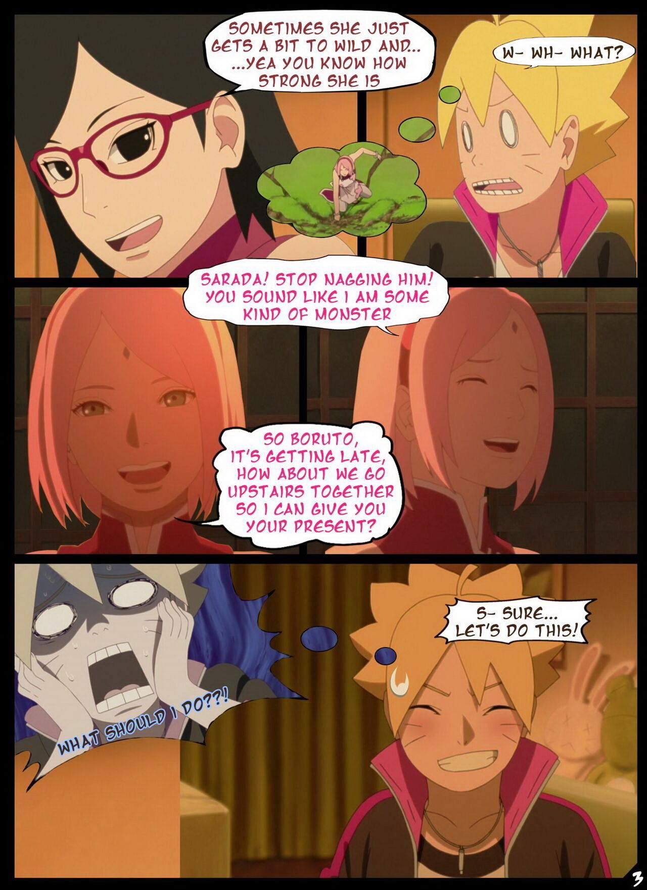 Nyxworks - Borutos Birthday Clash page 4 full