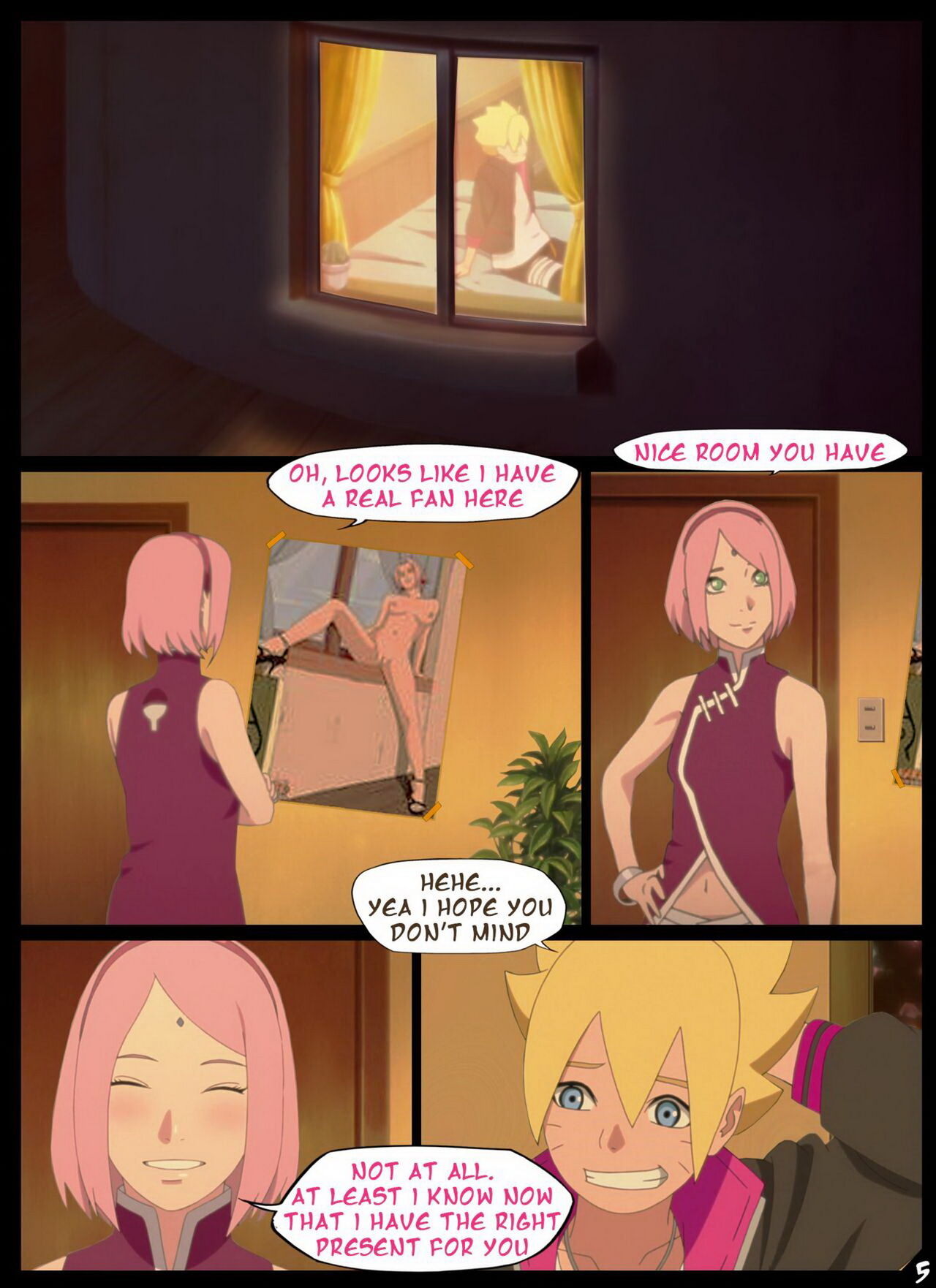 Nyxworks - Borutos Birthday Clash page 6 full