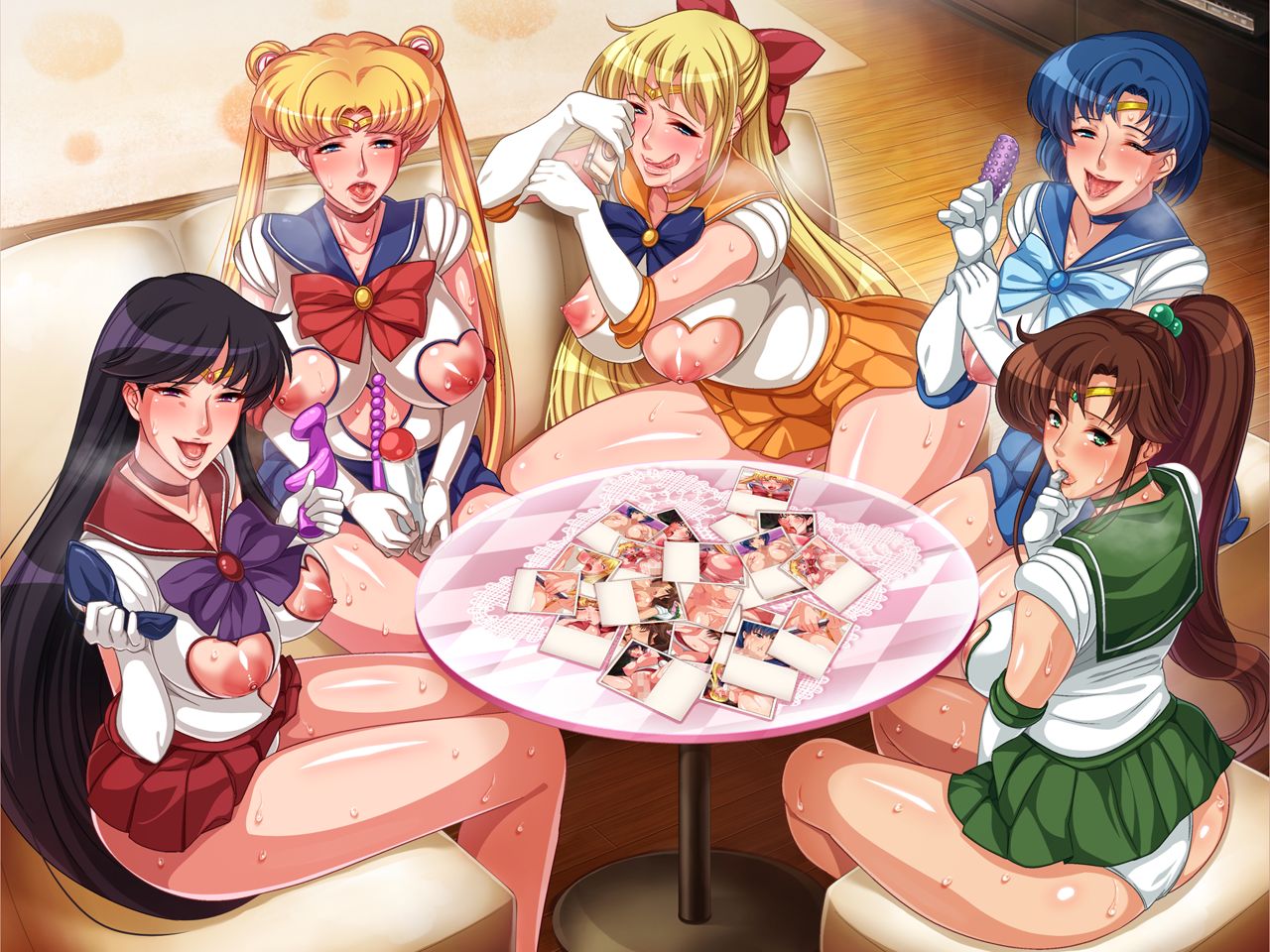 Sailor Moon Harem page 1 full