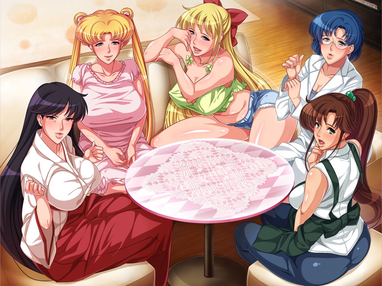 Sailor Moon Harem page 4 full