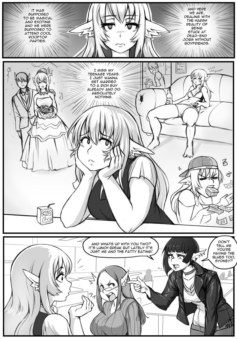 No Lunch Break! page 3 full