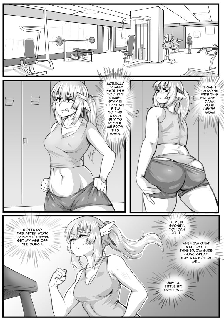 No Lunch Break! page 8 full