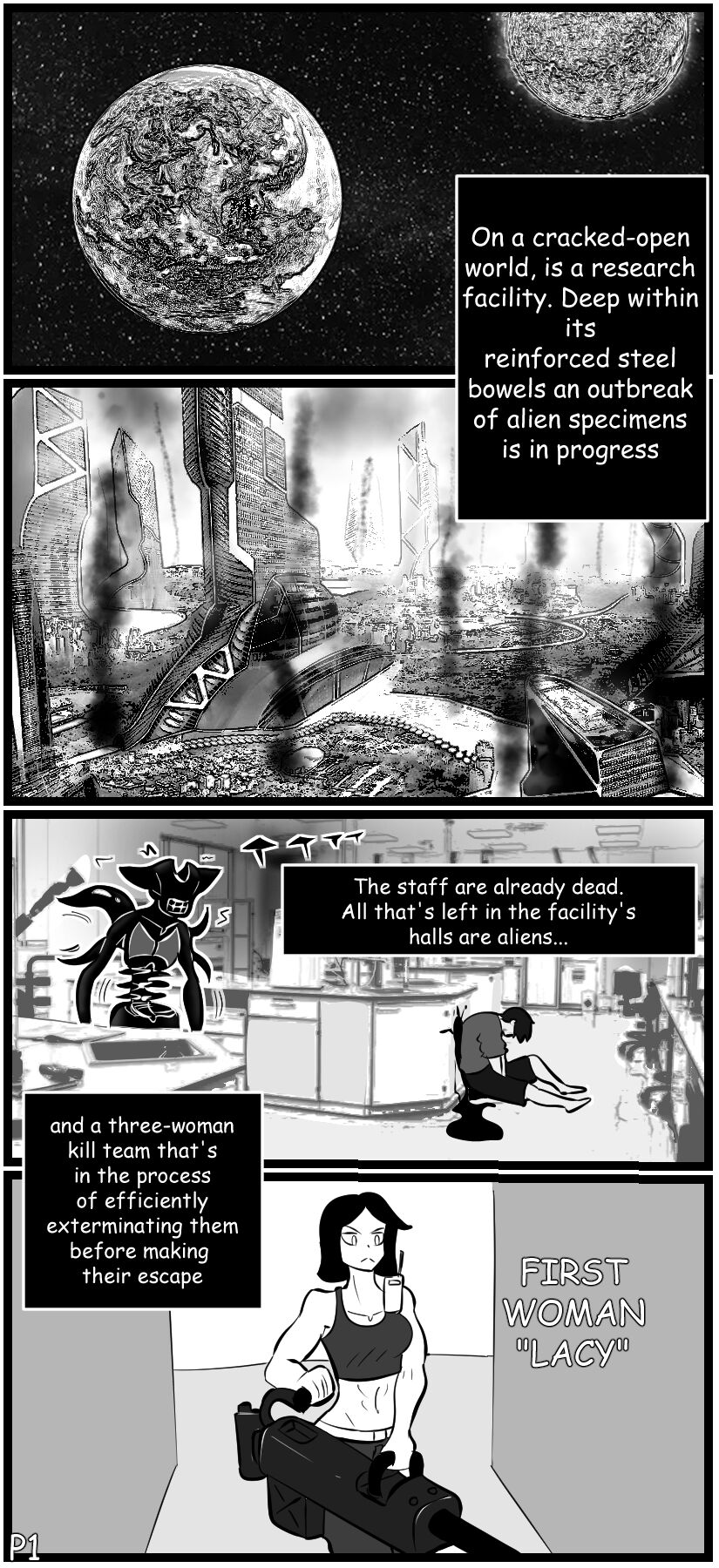 The Alien Queens Ascent Chapter 1 page 1 full