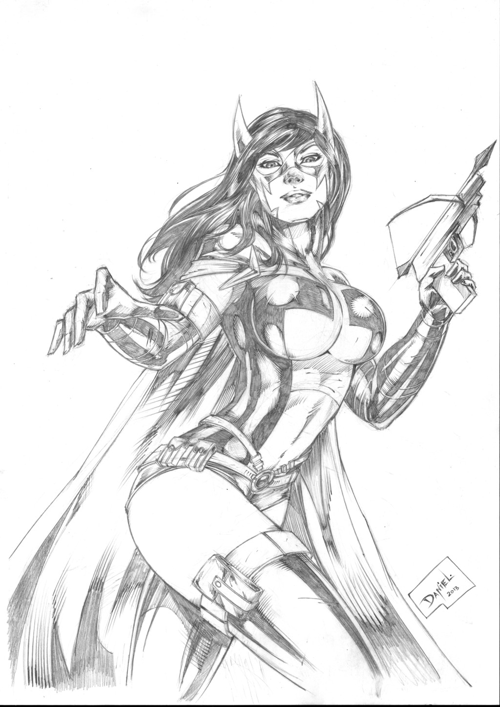 Super Hero Sketches 2 page 4 full