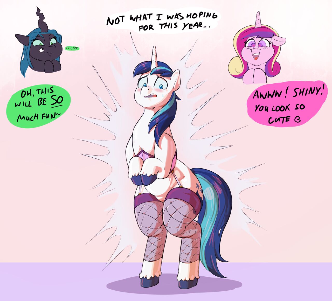 Shining Armor’s Hearts and Hooves Drive page 4 full