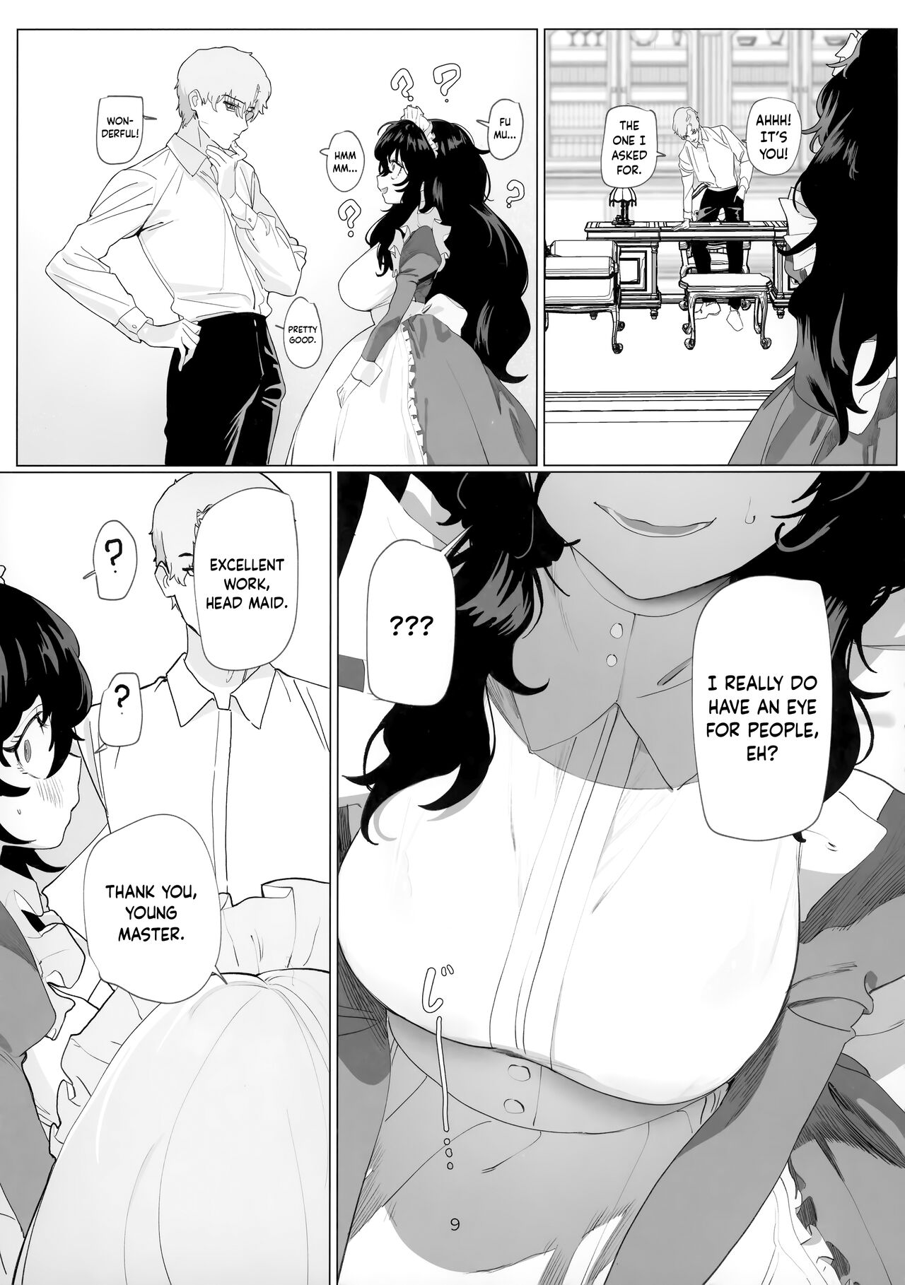 Dame Maid wa Bochama no OnaPet | Useless Maid is Young Master's Pet page 8 full