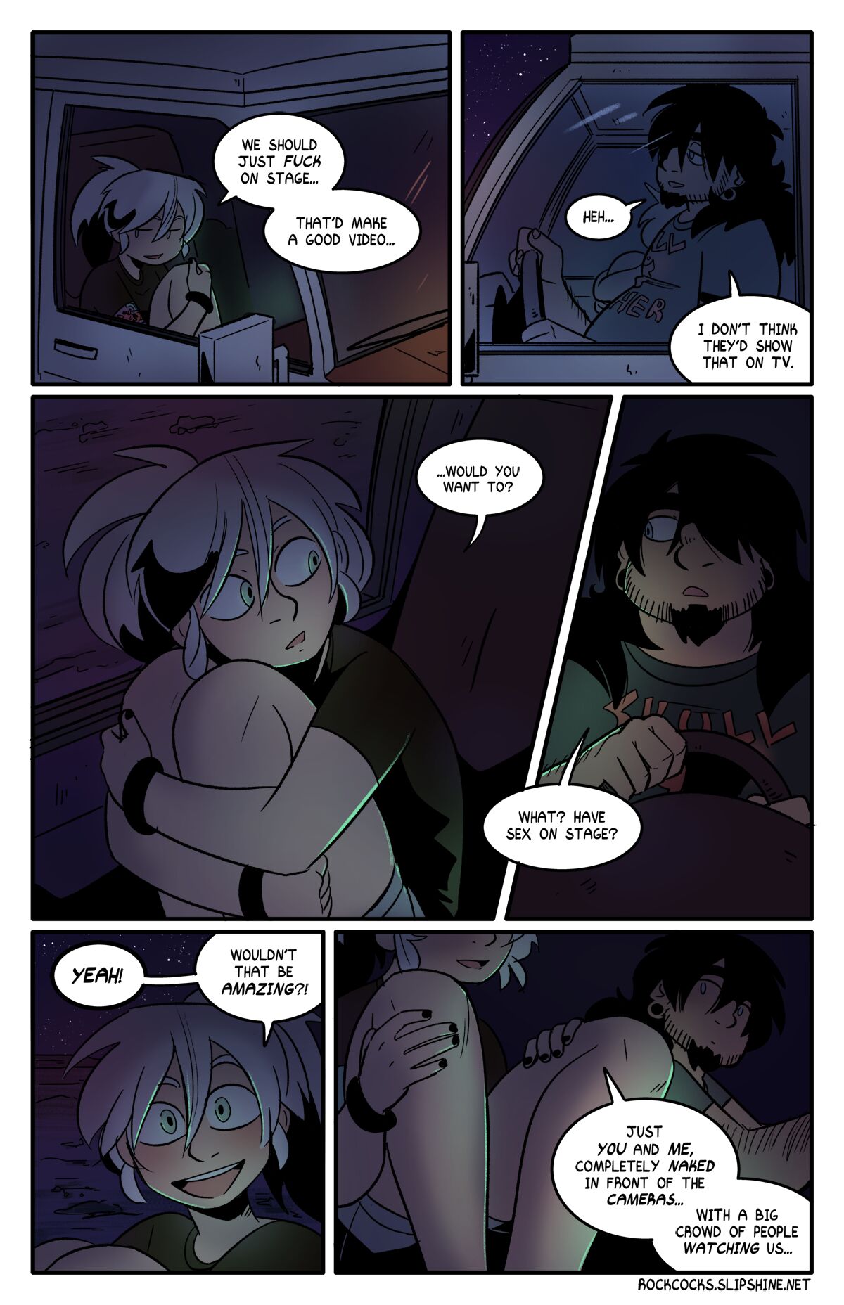 The Rock Cocks - Track 6: Hot and Heavy page 9 full