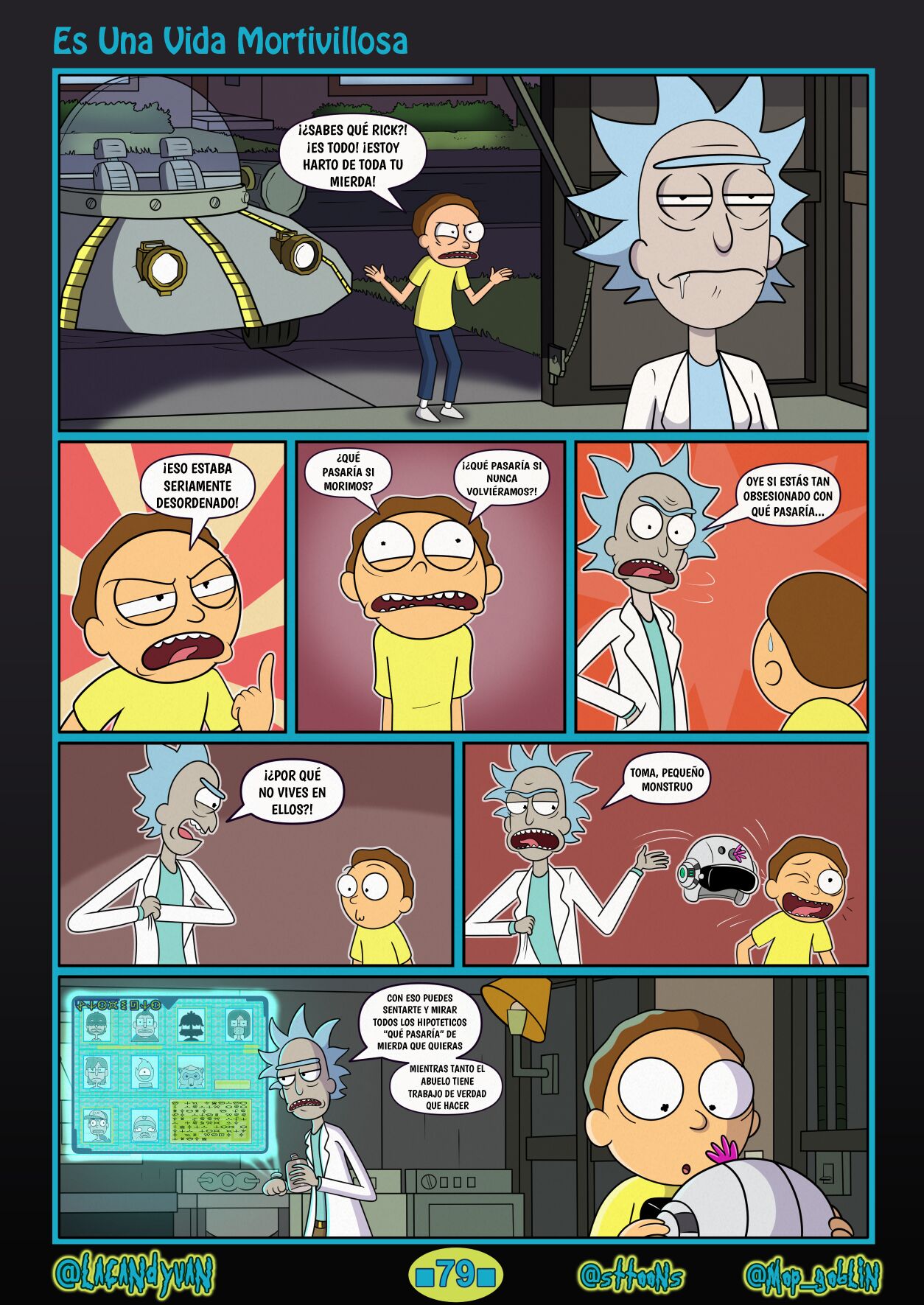 It's A Mortyful Live page 3 full