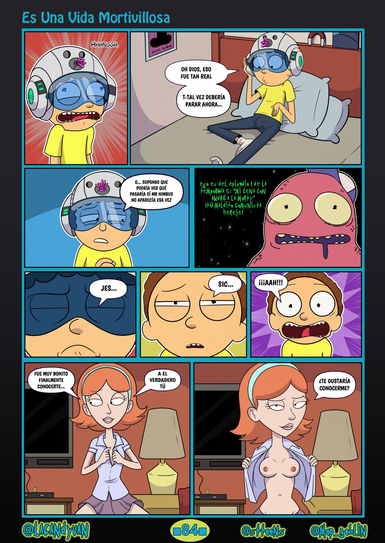 It's A Mortyful Live page 8 full