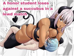 Succubus ni H na Shoubu de Makechau Yuutousei-kun | A honor student loses against a succubus in a lewd match