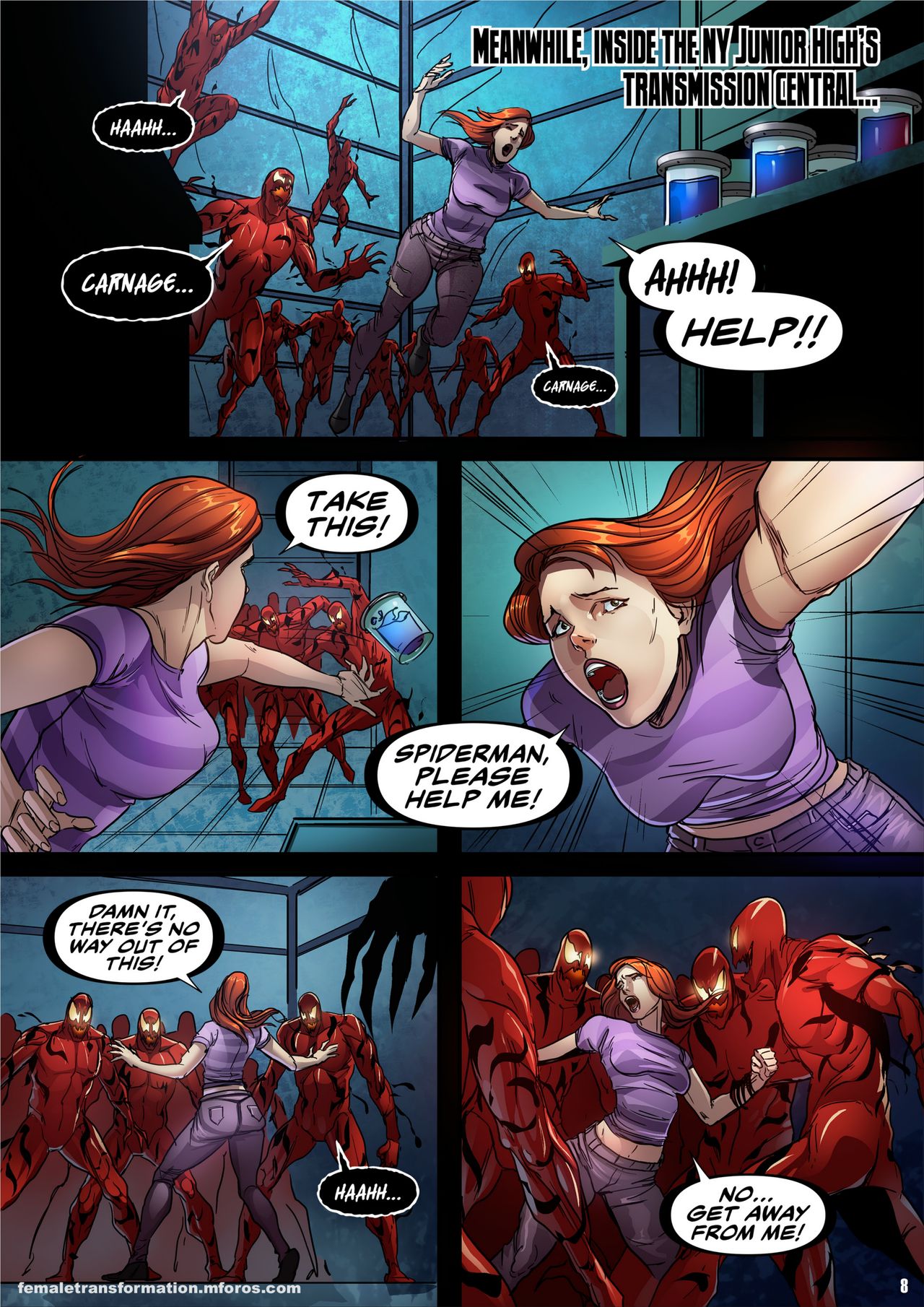 Symbiote Queen 1 page 9 full