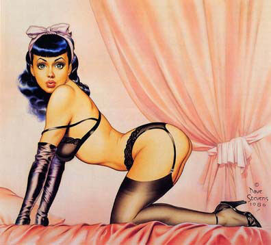 Illustration: Dave Stevens page 1 full