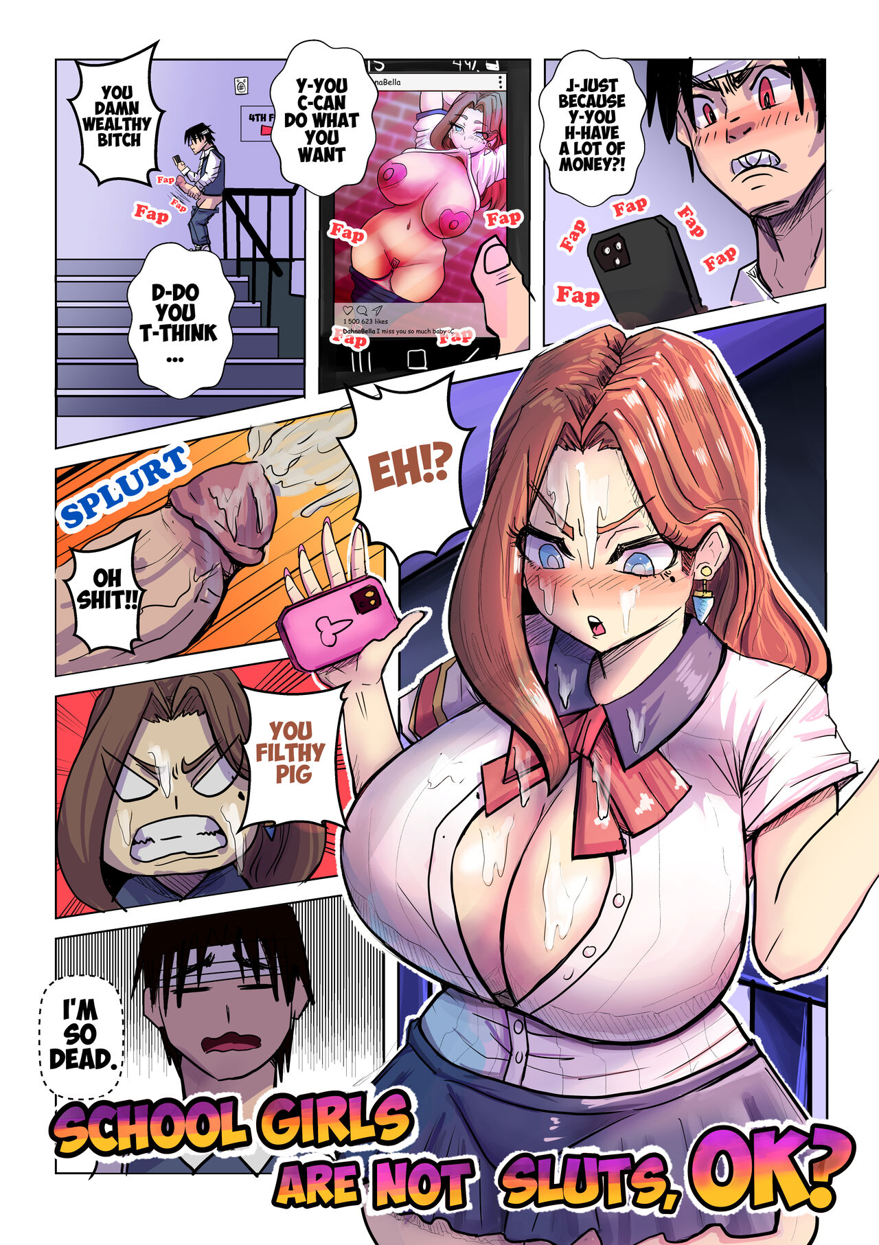 School girls are not sluts,OK? Chapter 1 page 1 full