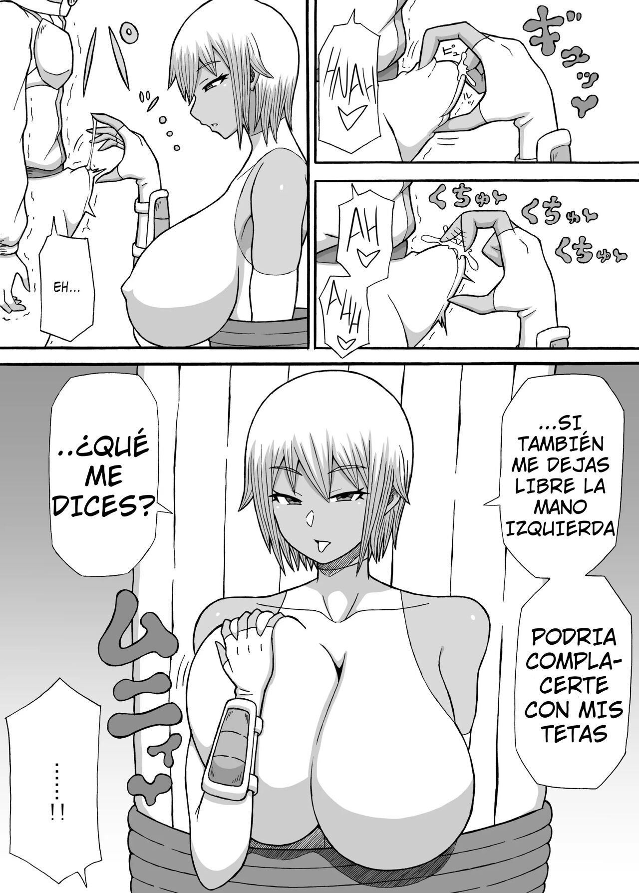 Onna Touzoku no Oppai Trap | Los Pechos Trampa De La Chica Bandida page 9 full