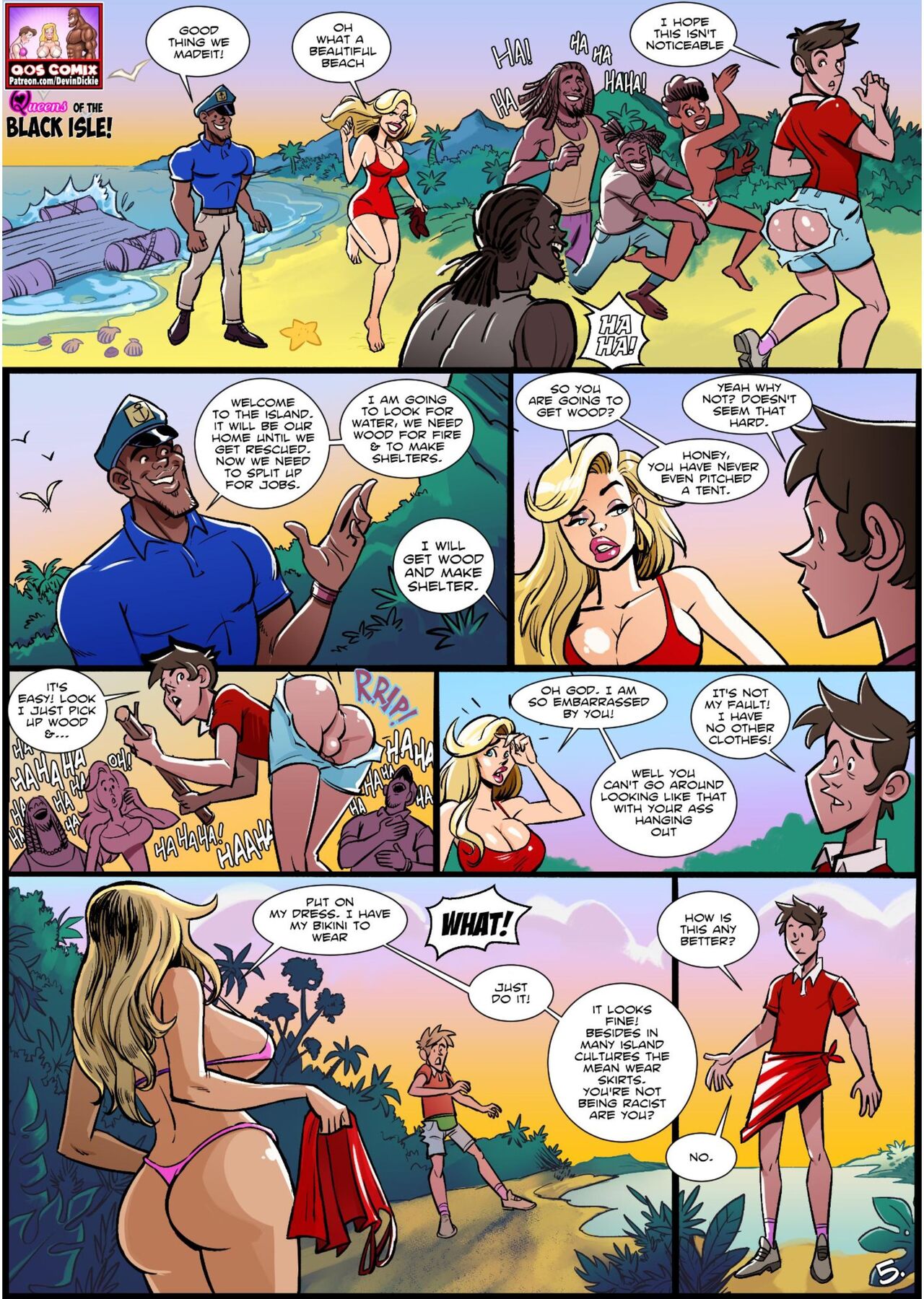 Devin Dickie - Queens of the Black Isle page 6 full