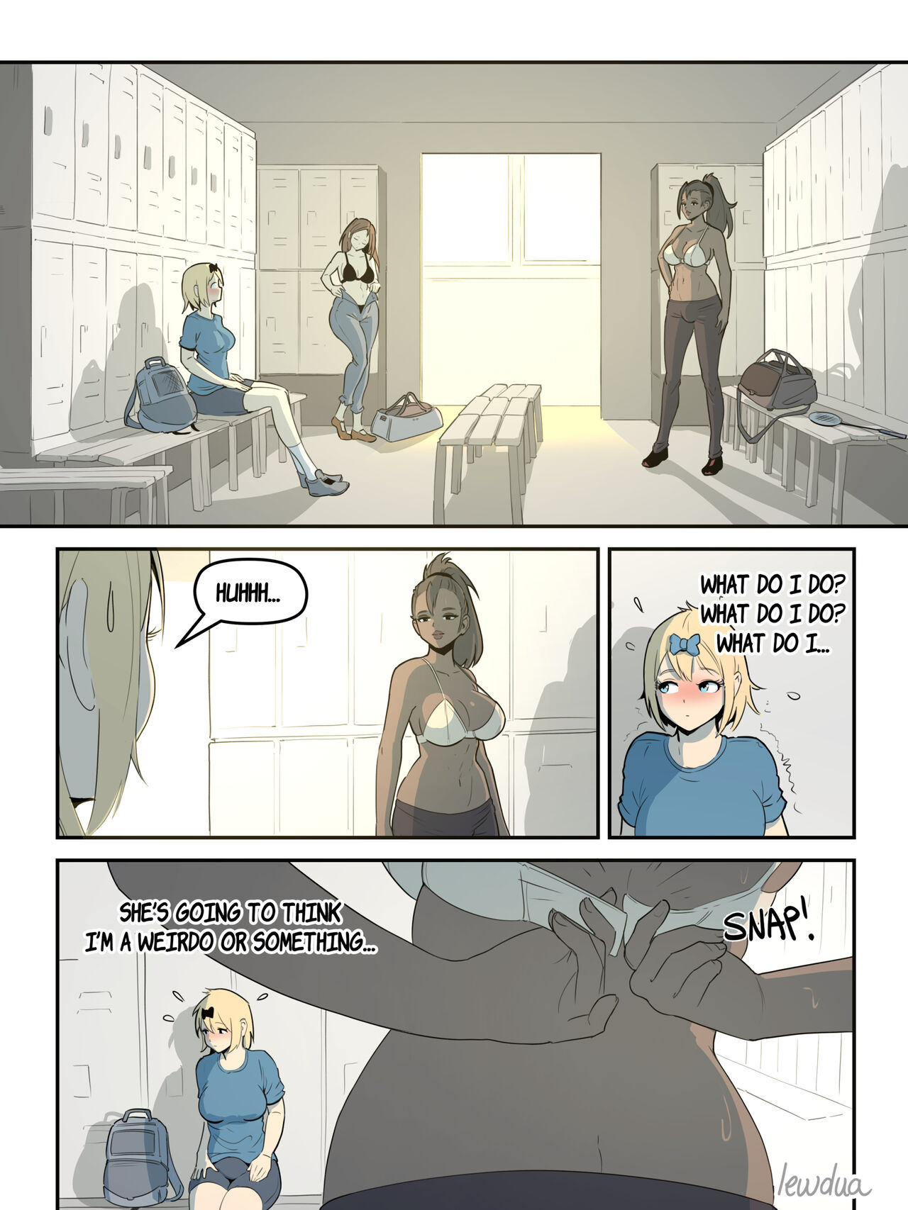 Locker room - Nessie and Valerie page 3 full