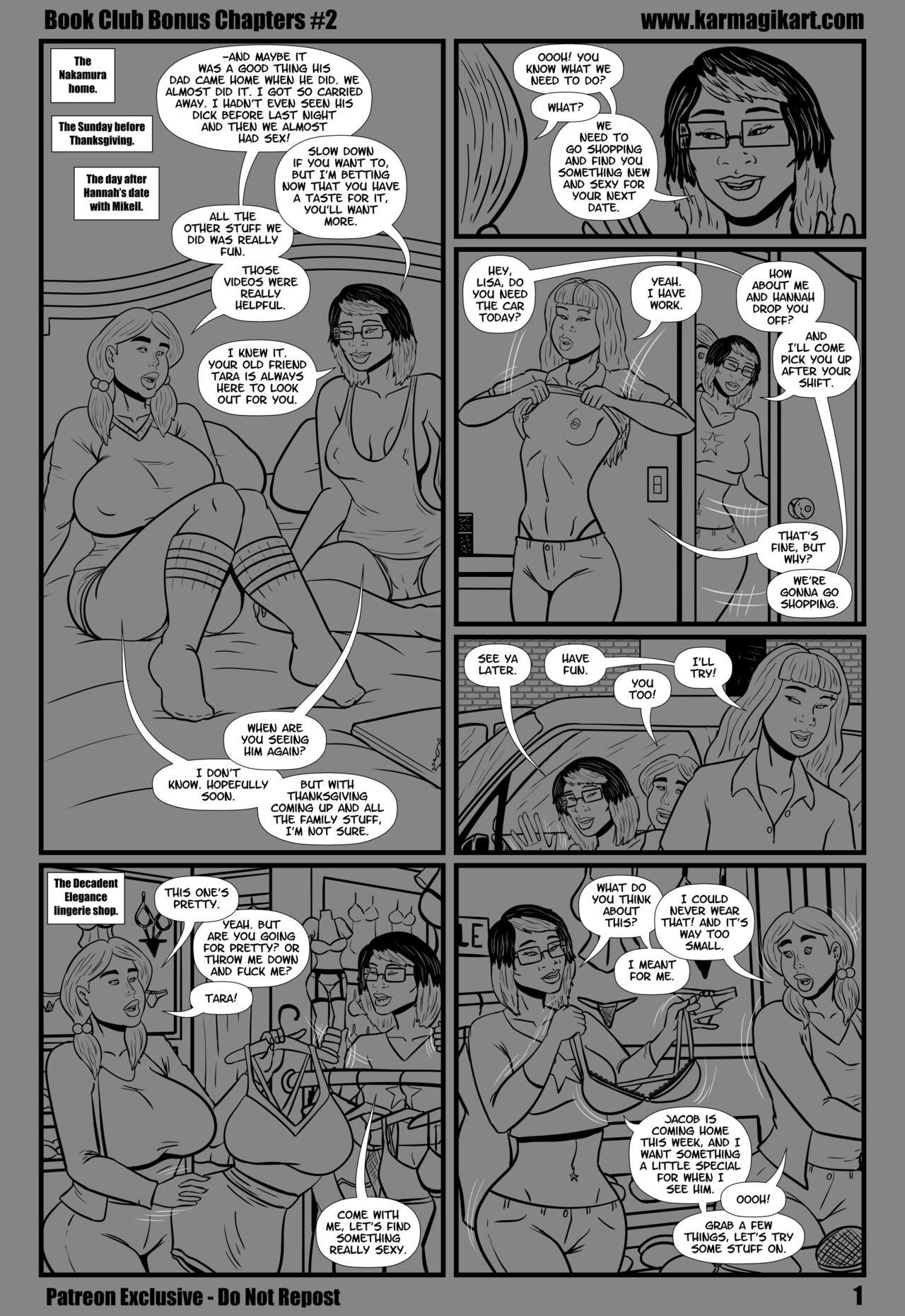 Book Club: Bonus Chapters #2 page 1 full