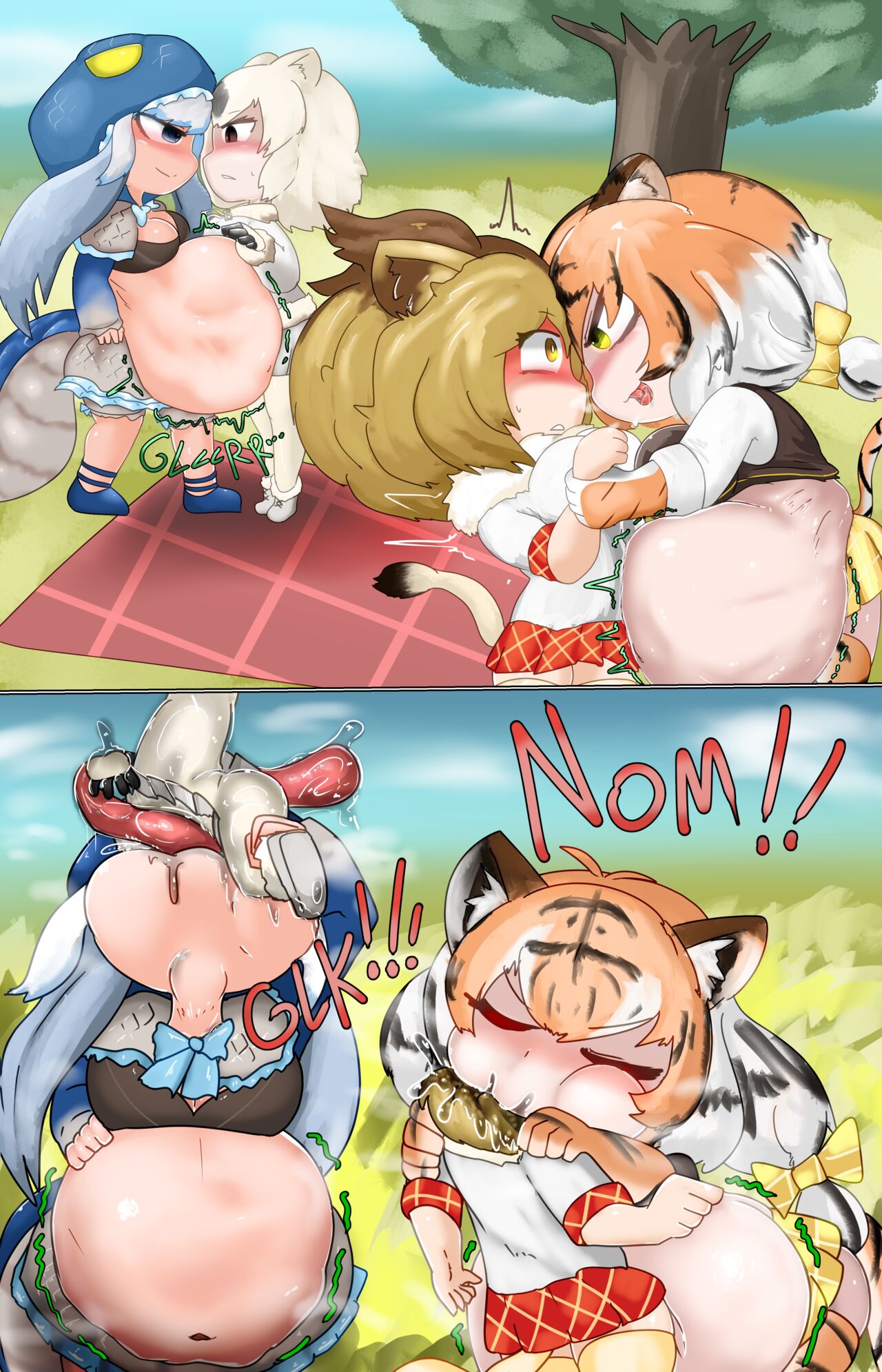 Kemono friends vore - Page 1 - IMHentai