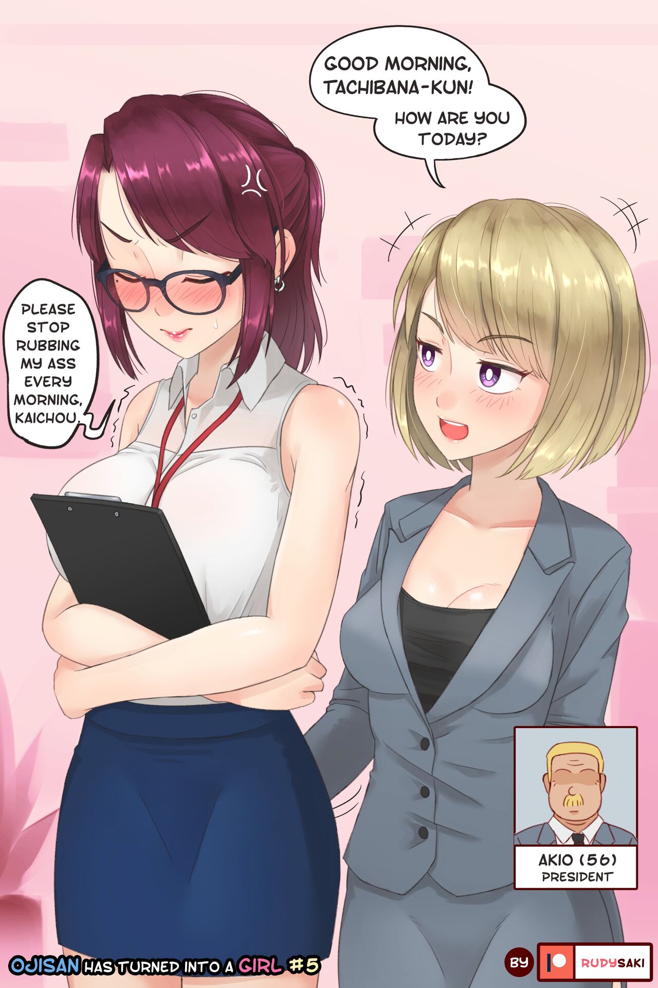 Ojisan has turned into a girl page 10 full