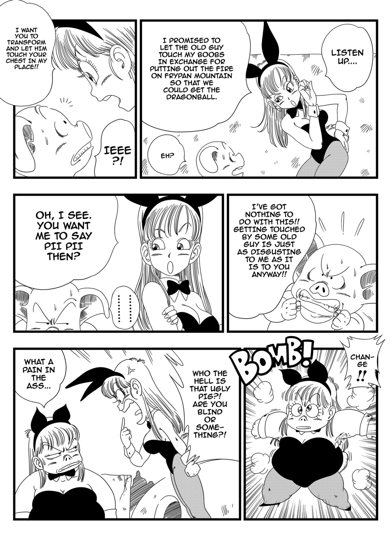 Bunny Girl Transformation! page 4 full