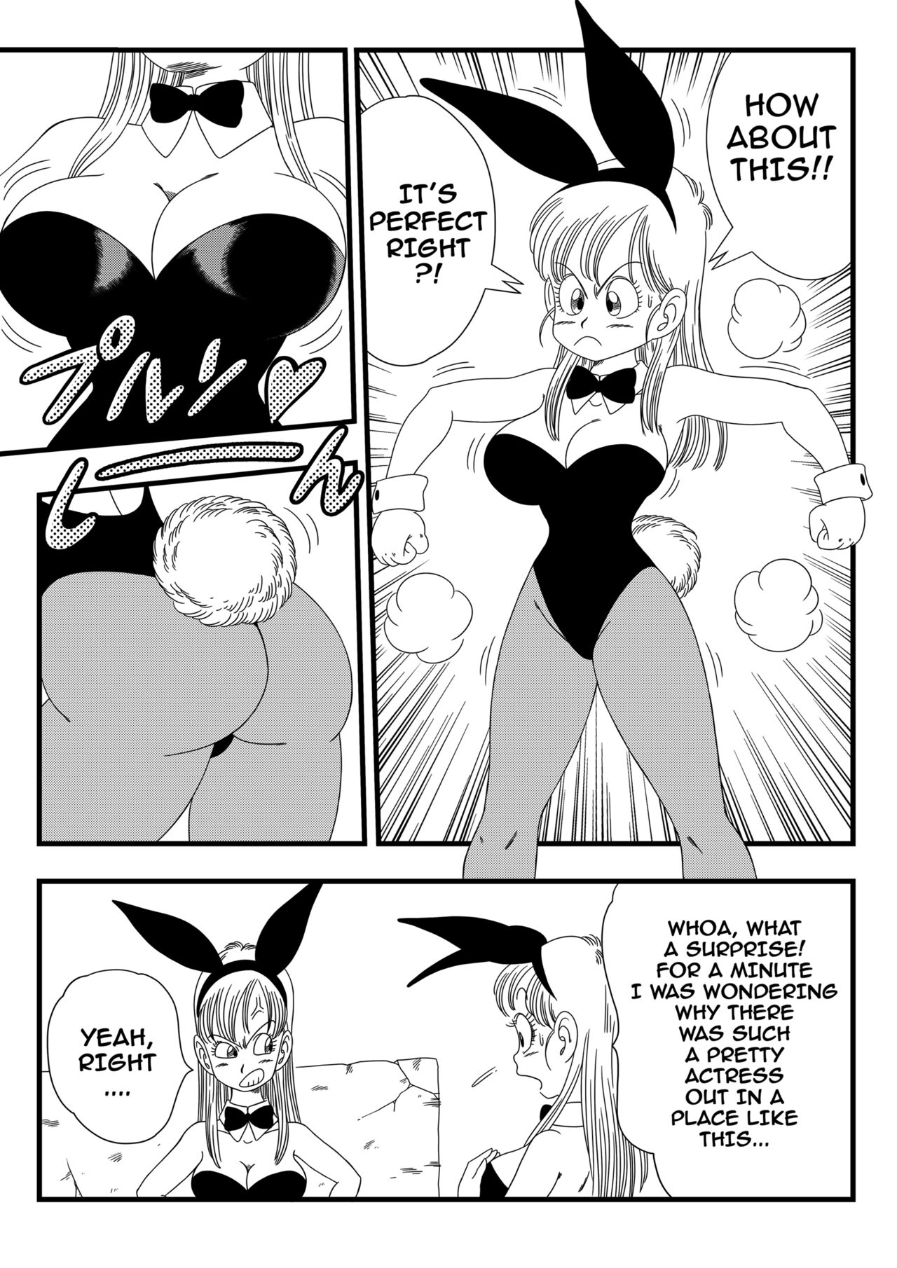 Bunny Girl Transformation! page 5 full