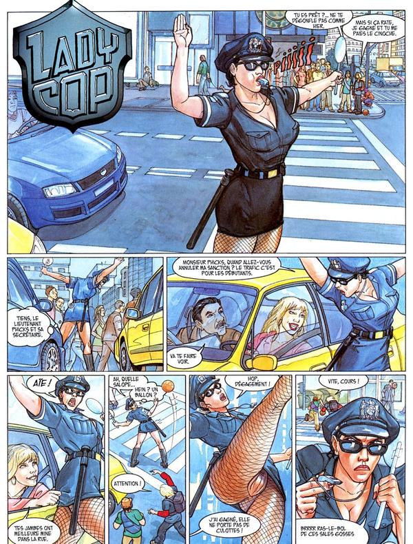 Lady Cop page 1 full