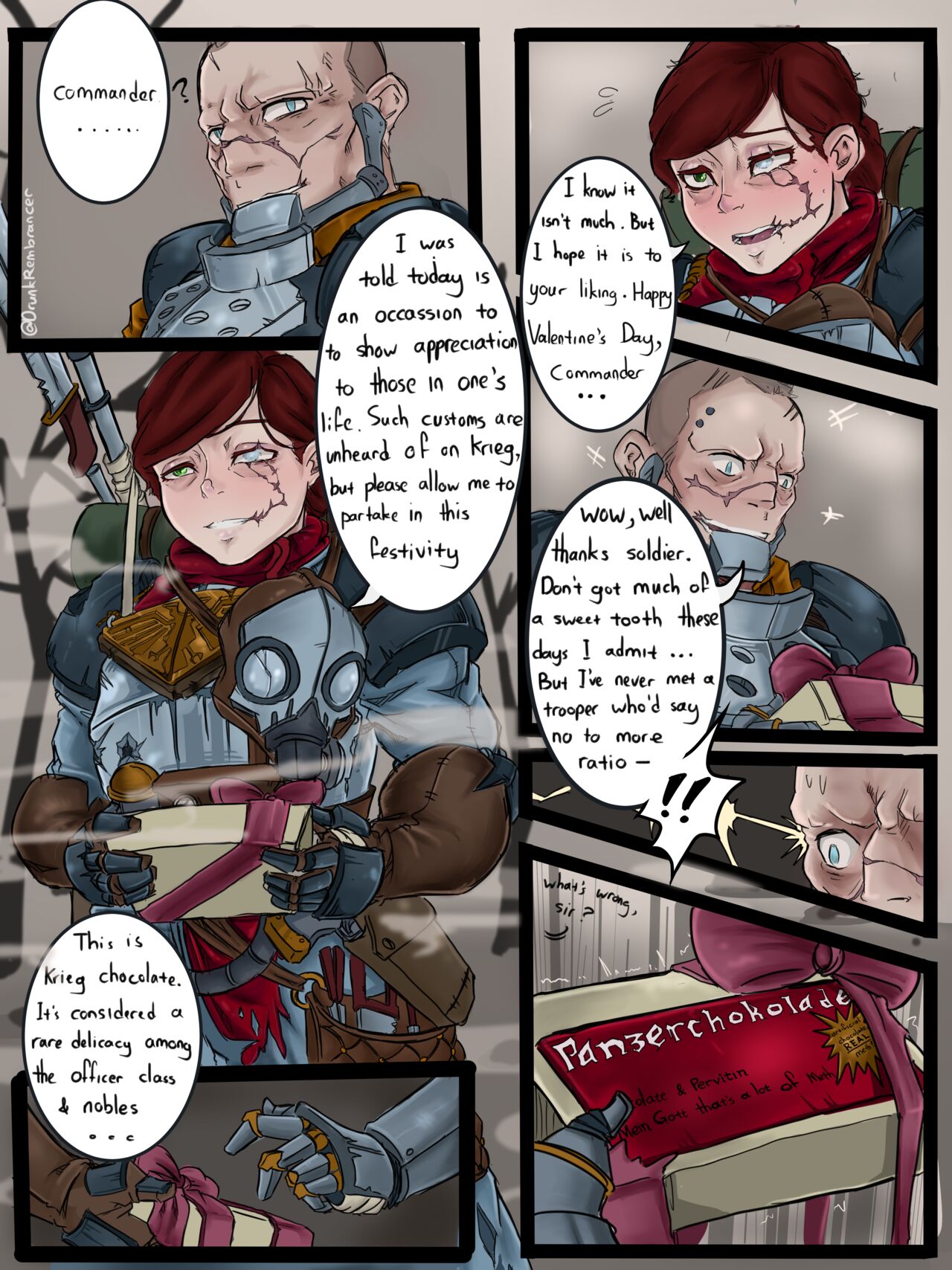 Krieger Romance page 1 full