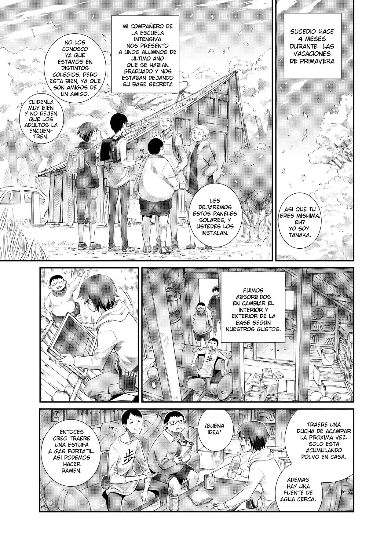 Himitsu Kichi De Hotta To | Nuestra Base Secreta page 3 full