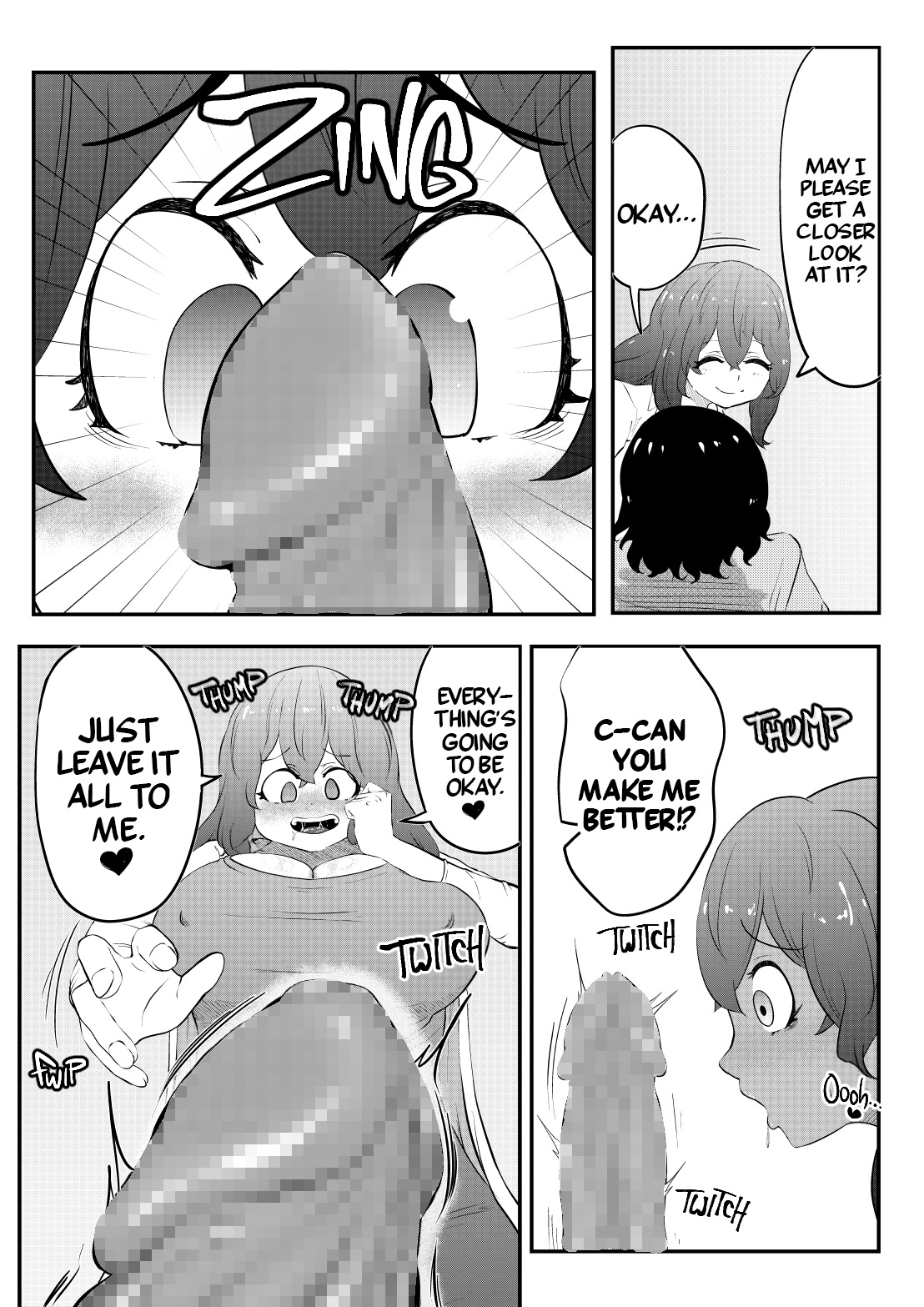 Chinko tsuki Joi~ Ubu na Shounen no Miruku o Chokunomi~ | Doc with a Cock! Drinking a Naive Boy's Milk Right From the Source! page 10 full