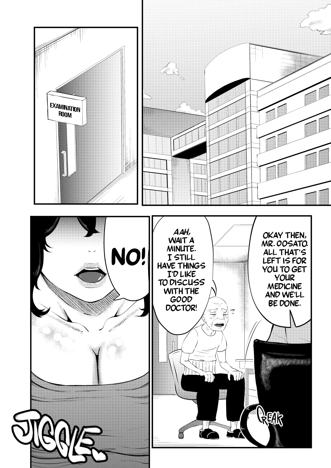 Chinko tsuki Joi~ Ubu na Shounen no Miruku o Chokunomi~ | Doc with a Cock! Drinking a Naive Boy's Milk Right From the Source! page 4 full