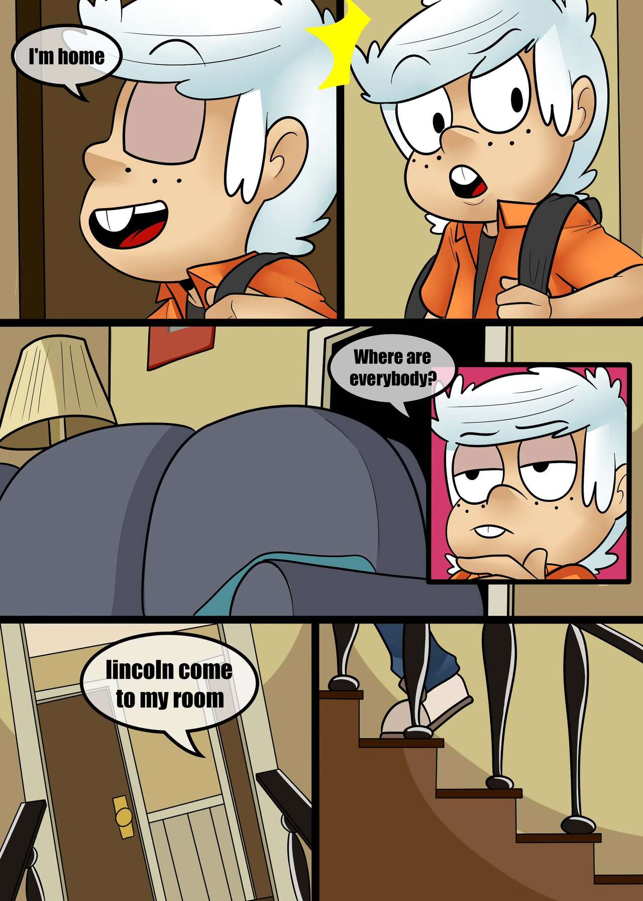 Minicomic The Loud House page 1 full