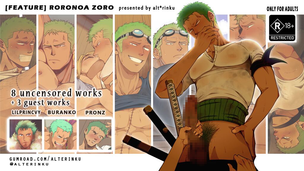 Roronoa Zoro page 1 full