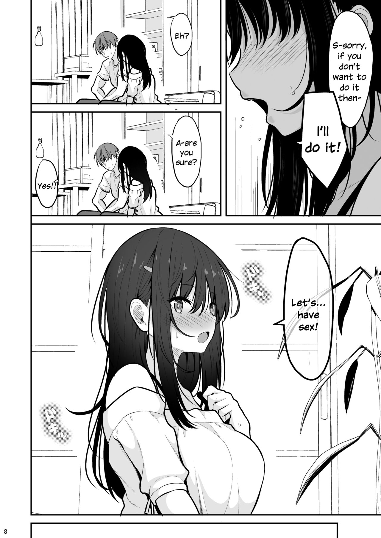 Seiso na Kanojo o Nakadashi Chuudoku ni Saseru made page 7 full