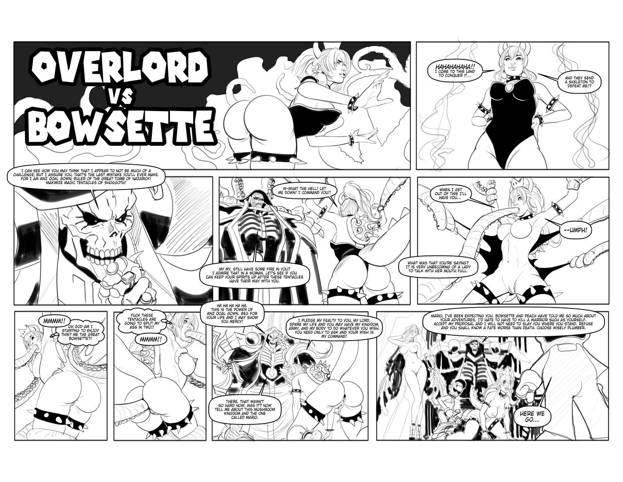 Overlord Vs Bowsette page 1 full
