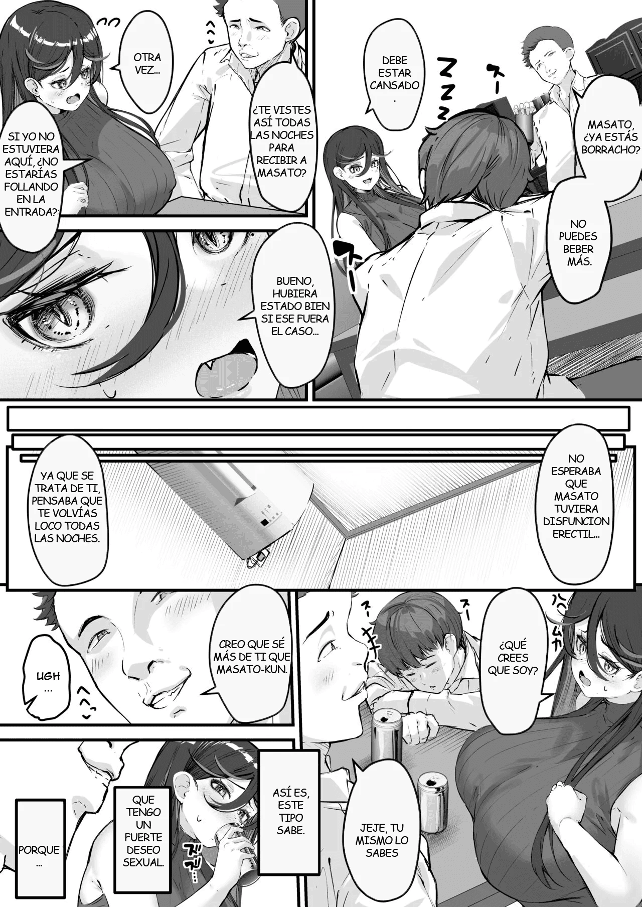 Netorare Tsuma Masato-Kun Gomen Ne Watashi page 8 full