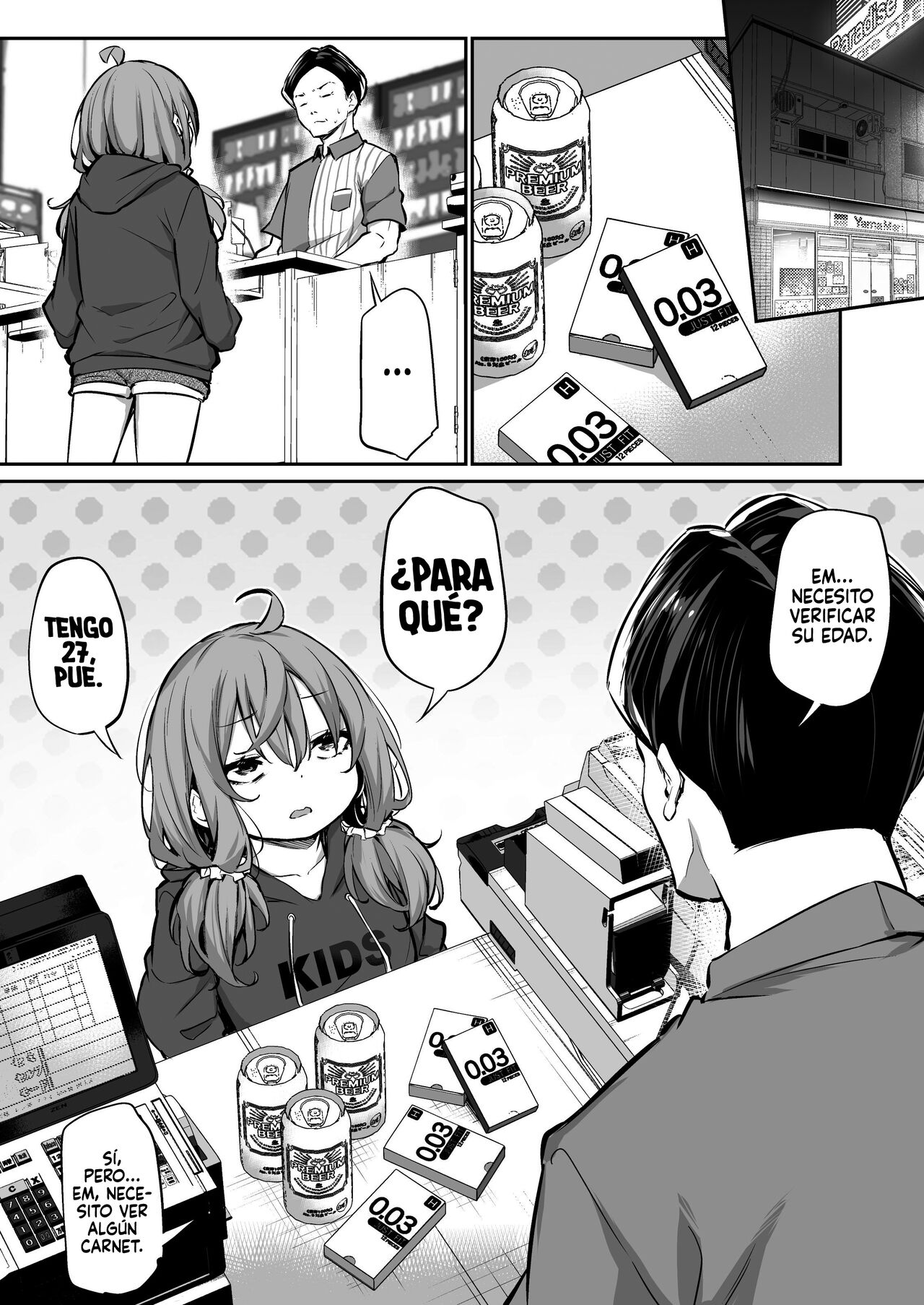 Shinchou-sa Max Fuufu | Pareja con Diferencia de Altura Extrema page 1 full