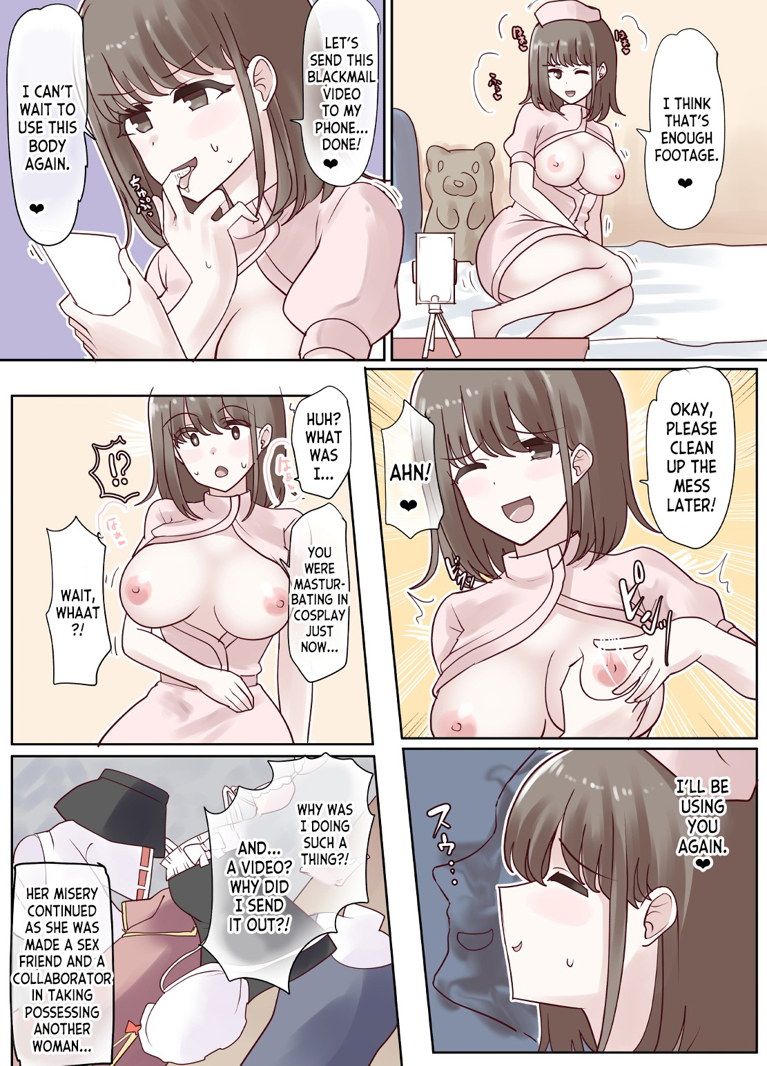 Cosplayer Possession page 8 full