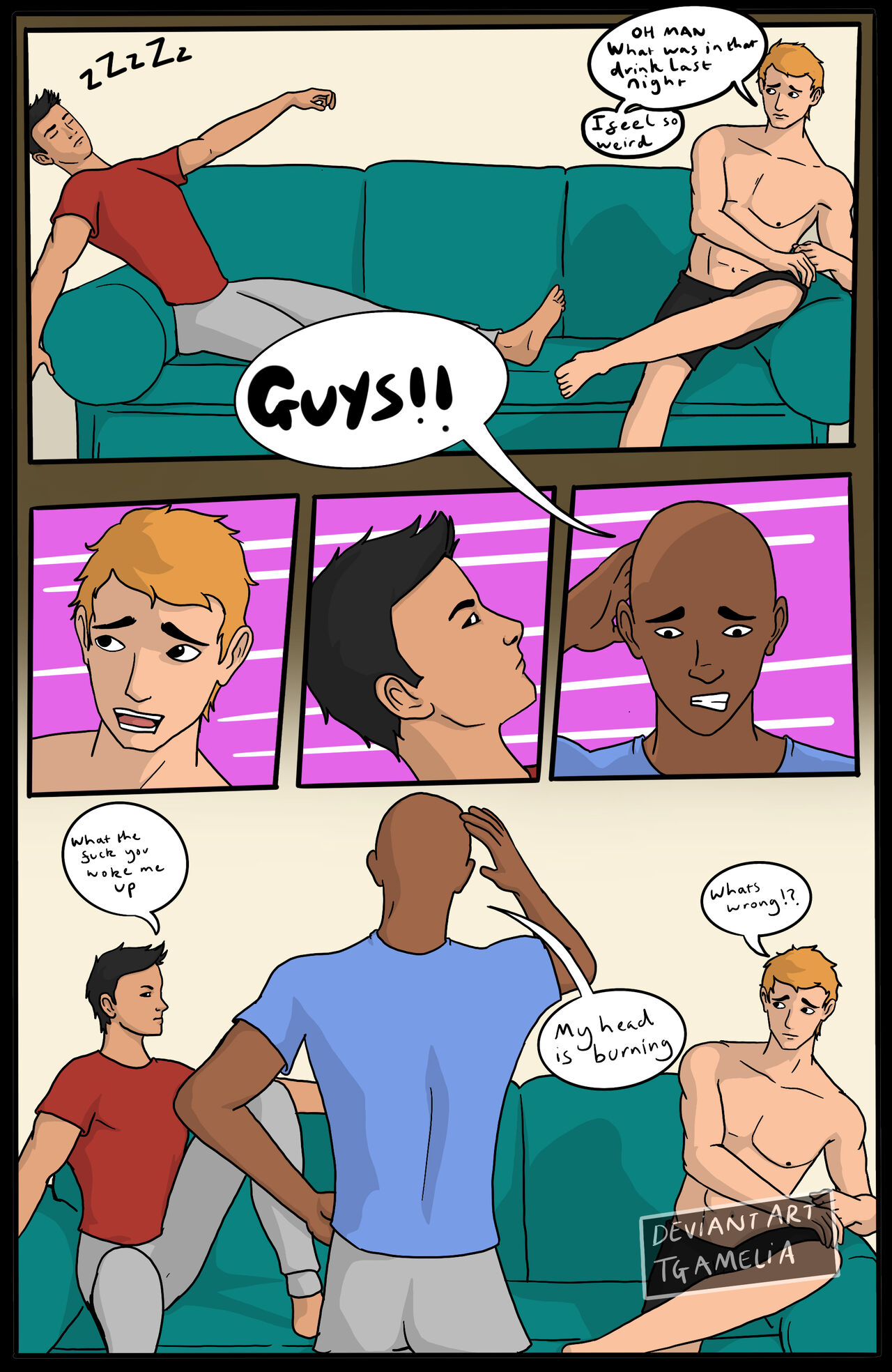 Rude Vacation page 3 full