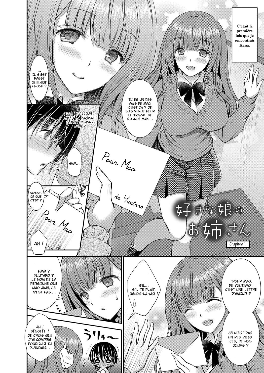 Suki na Ko no Onee-san | La grande sœur de la fille que j'aime Ch1-6.5 page 4 full