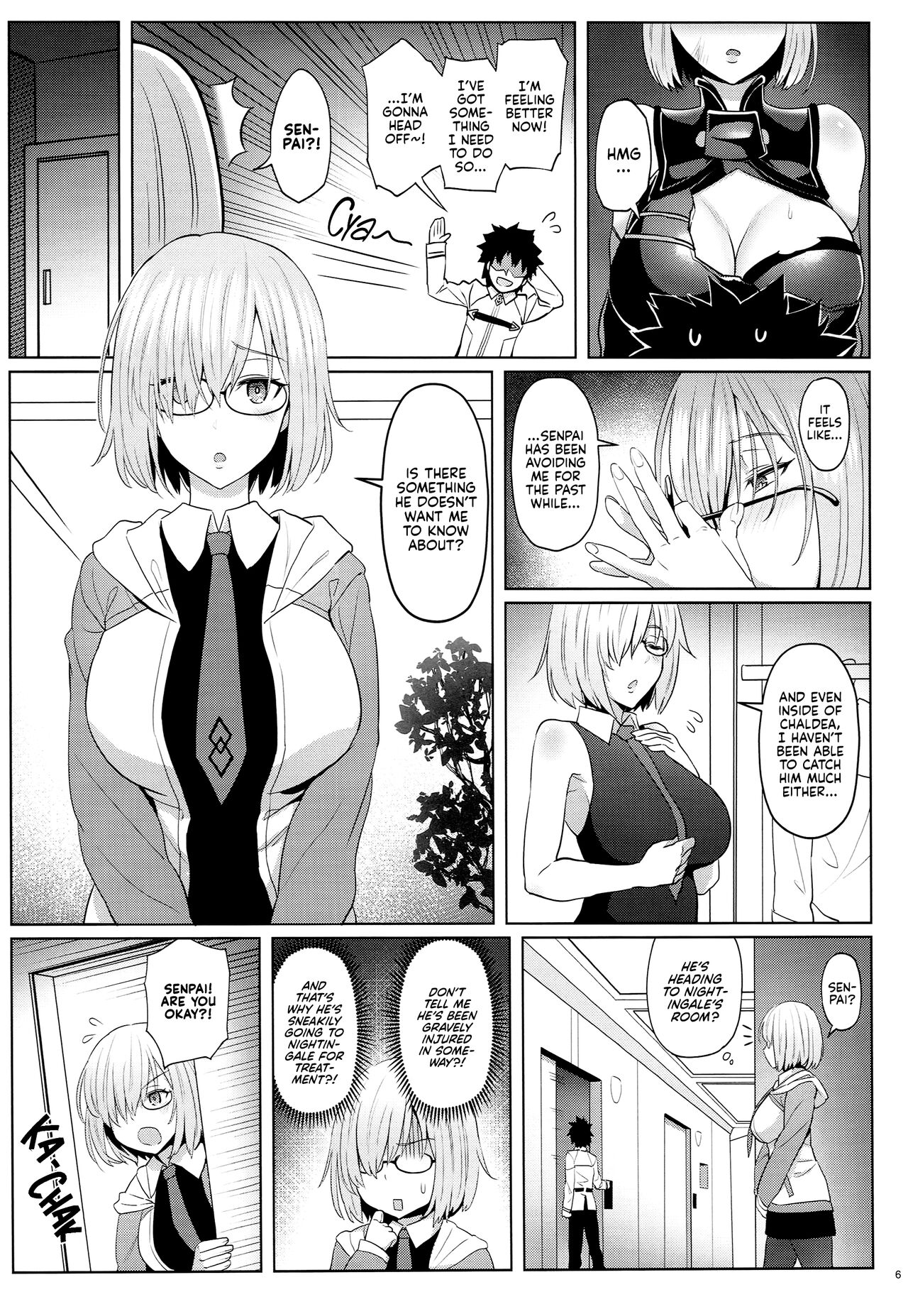 Kouhai no Amai Ryouhou | My Kouhai's Lovey-Dovey Treatment page 4 full