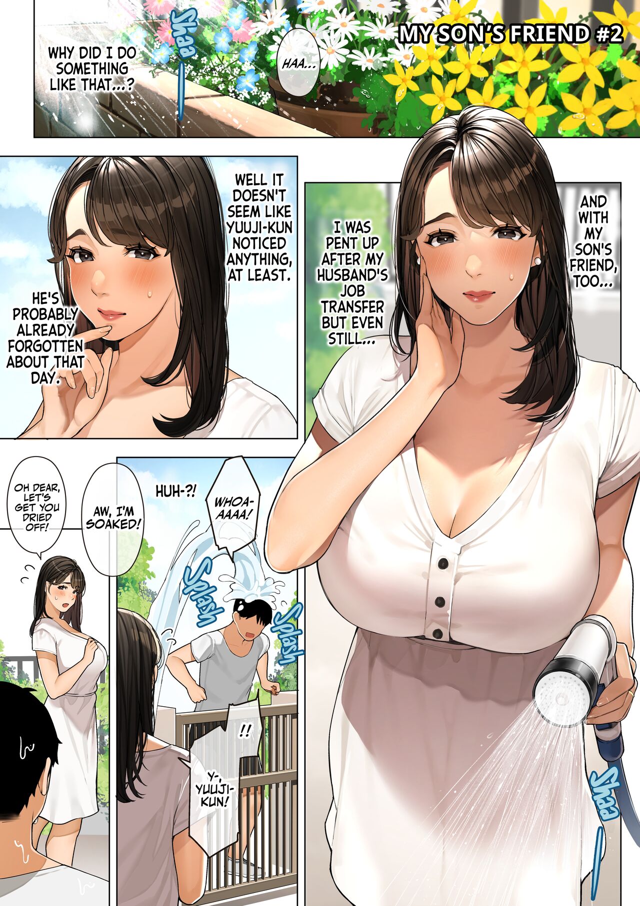 Kinjo no Hitozuma-san "Musuko no Otomodachi #2" page 2 full