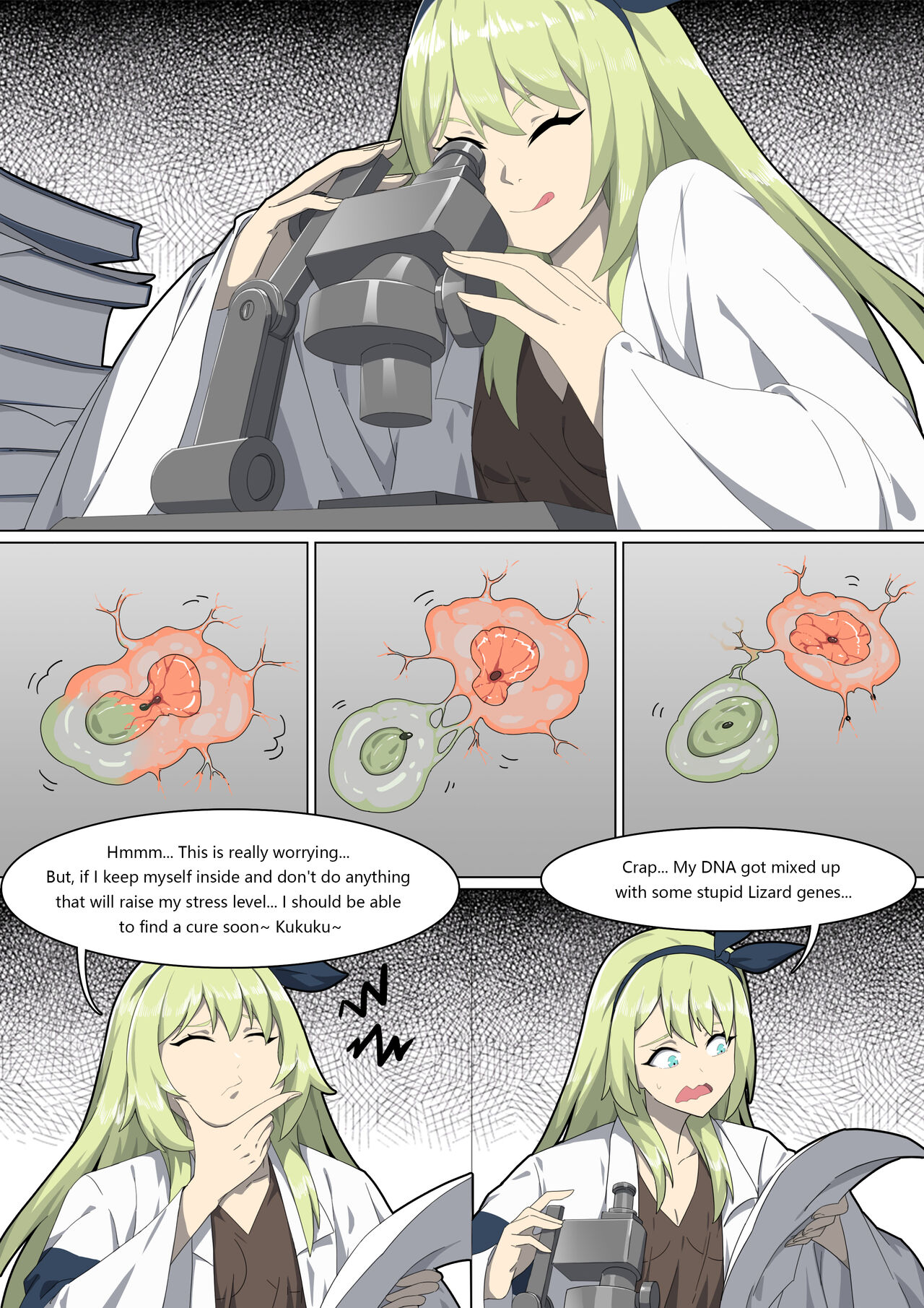 Werewolf Girl Academy VII - ENG page 1 full