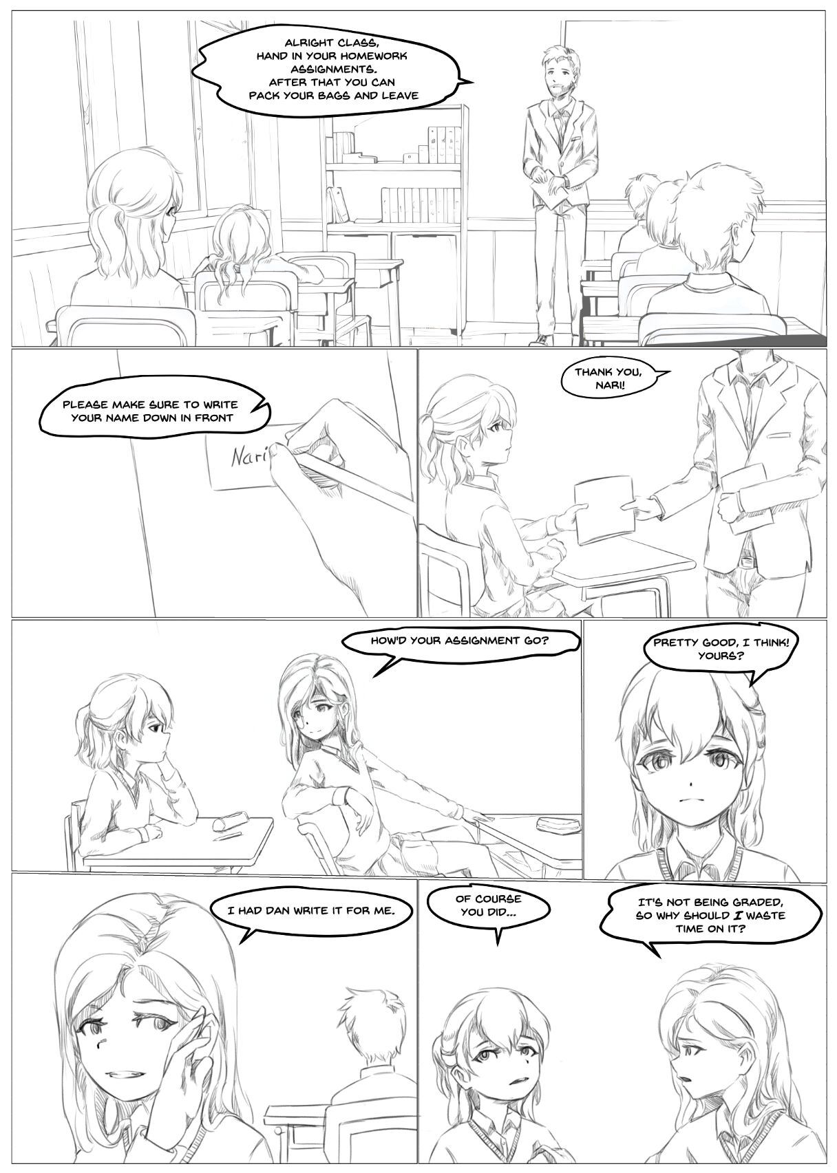 First Encounter page 1 full