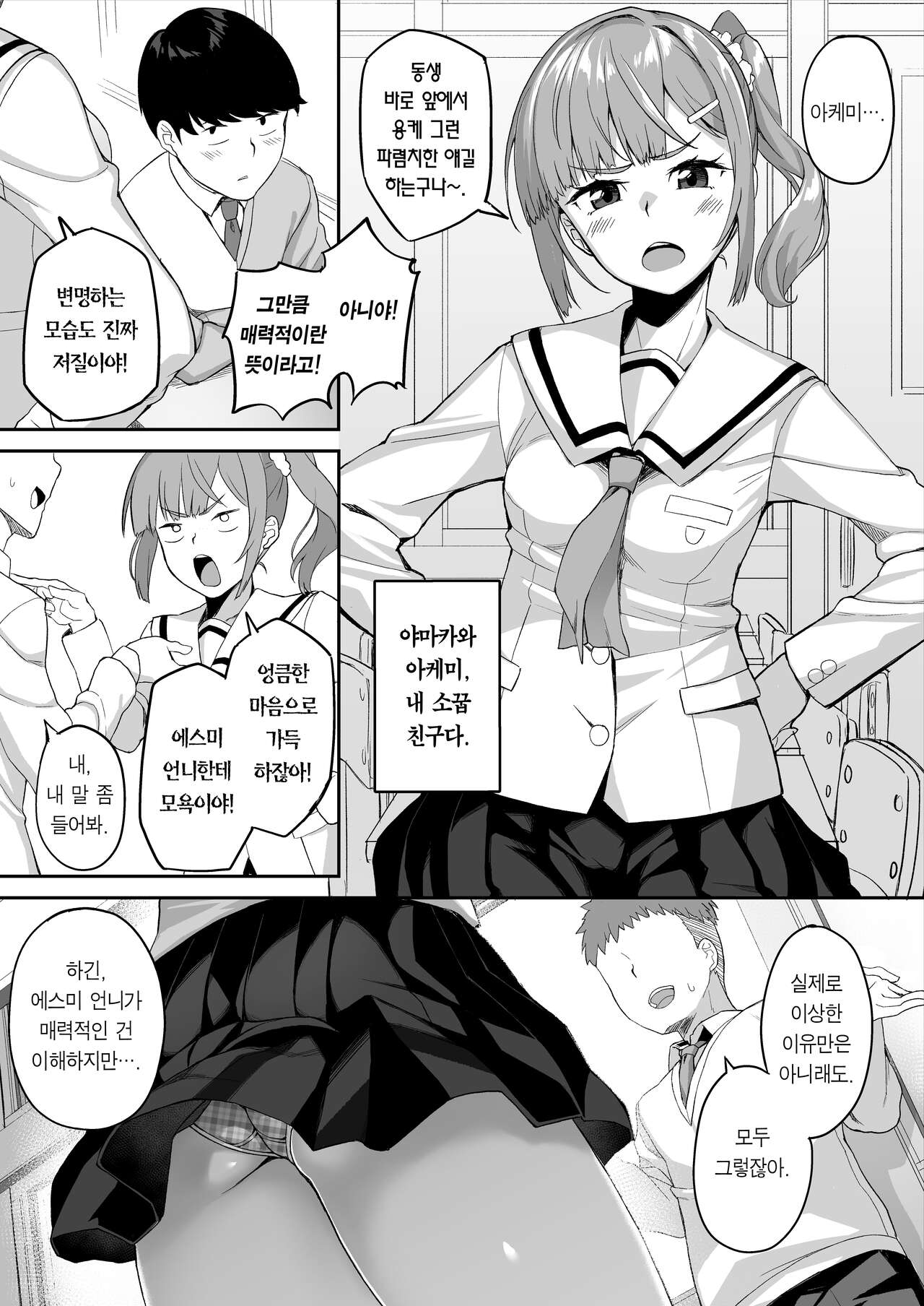 Yuutousei no Nee-san to Honki no Sex de Kyoudai Kankei o Owaraseru Hanashi | 우등생 누나랑 진심으로 섹스해서 남매관계를 끝내버리는 이야기 page 10 full