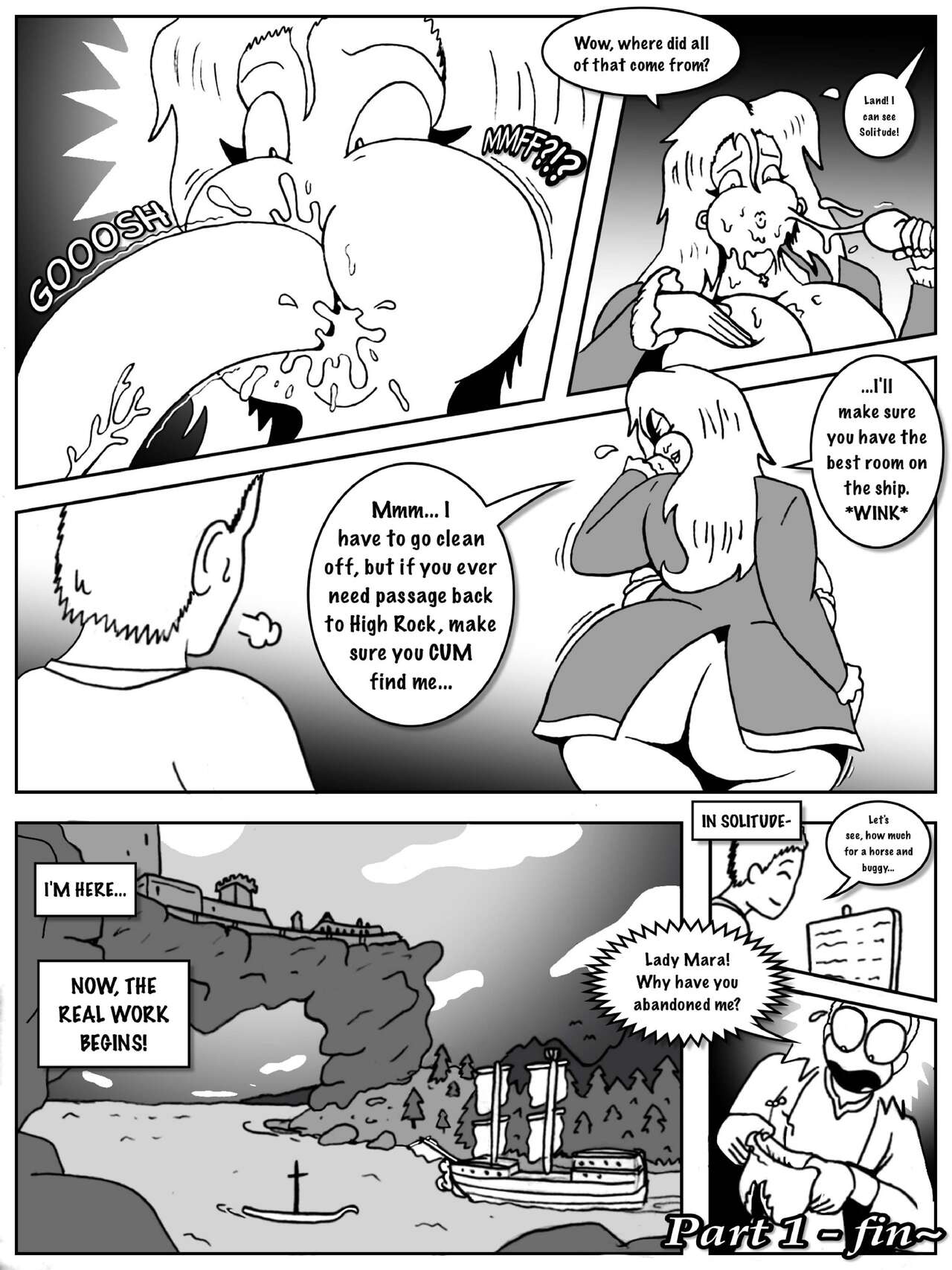Misadventures In Skyrim" Chapter 1: Thar She Blows! page 7 full