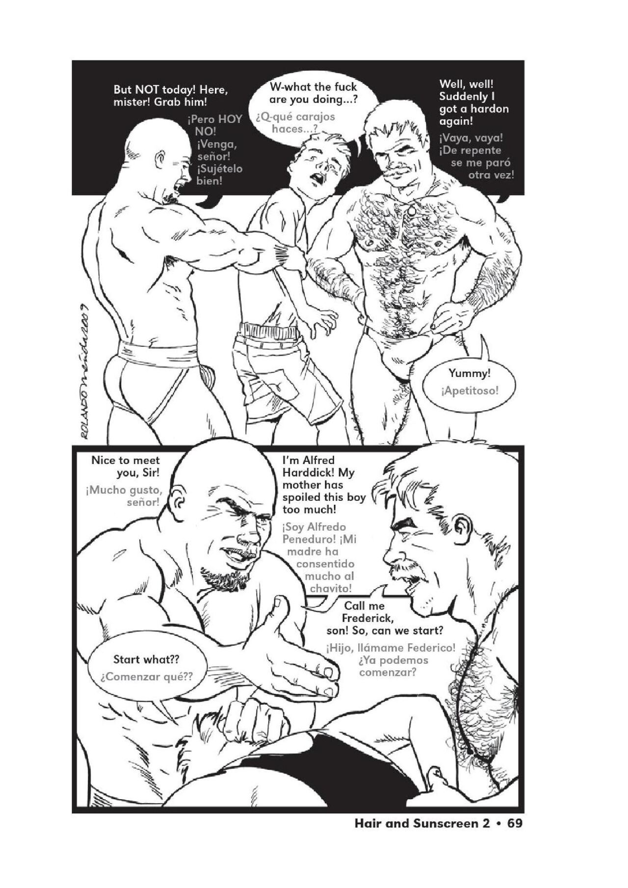 Hair and Sunscreen 1-2 ~ Pelos y Bronceador 1-2 page 10 full