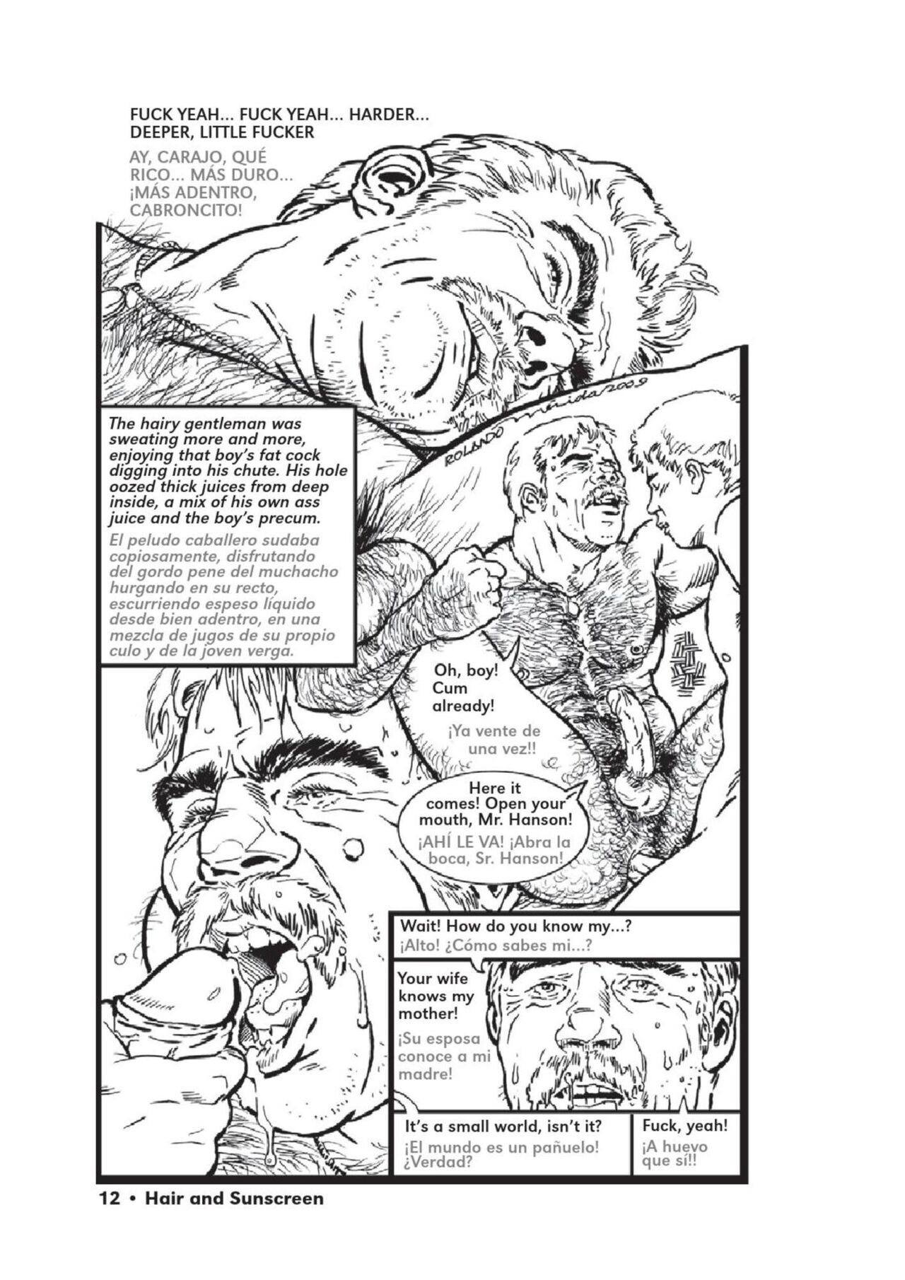Hair and Sunscreen 1-2 ~ Pelos y Bronceador 1-2 page 7 full