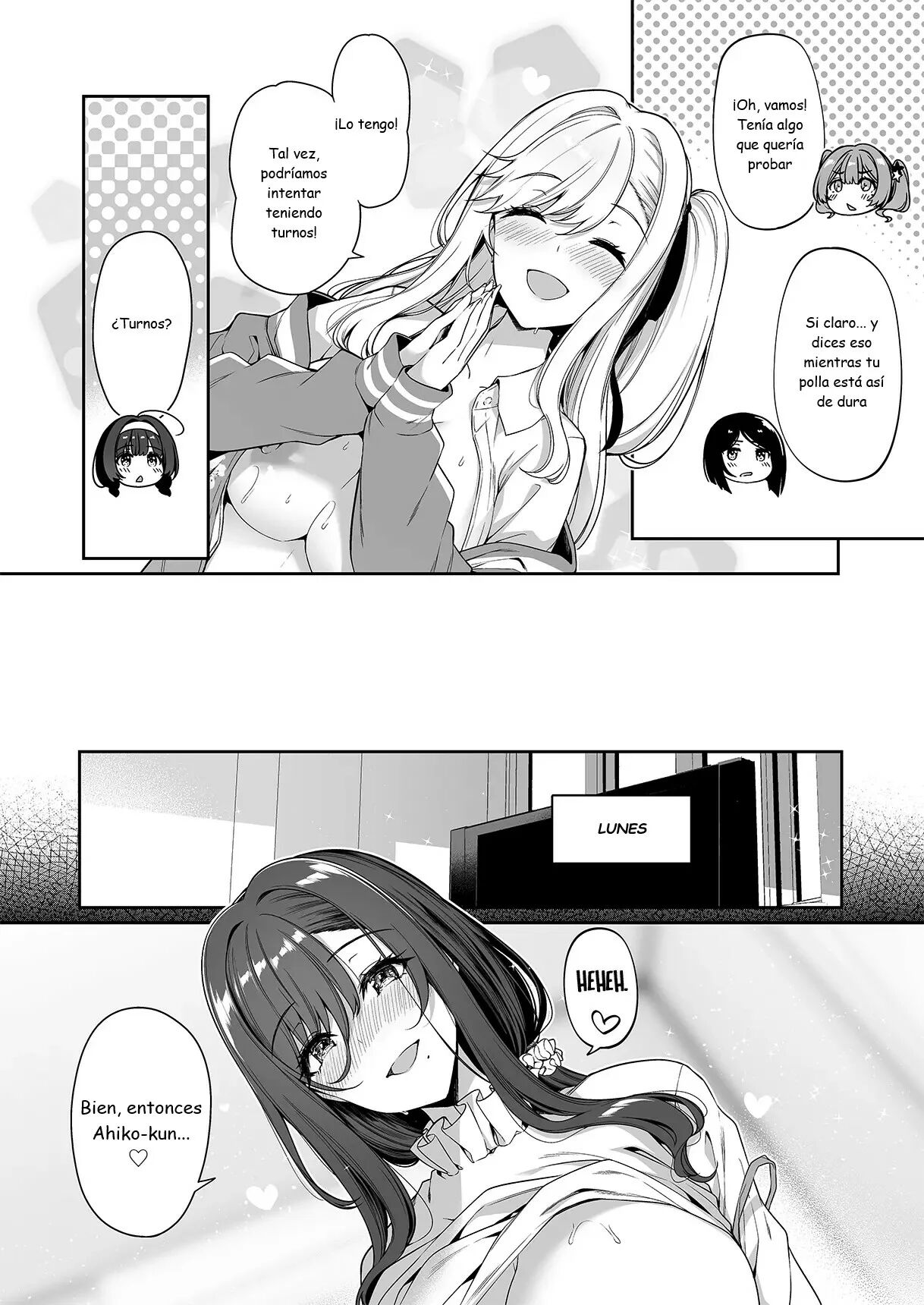 InCha Couple ga You Gal-tachi to SEX Training Suru Hanashi 4 page 9 full