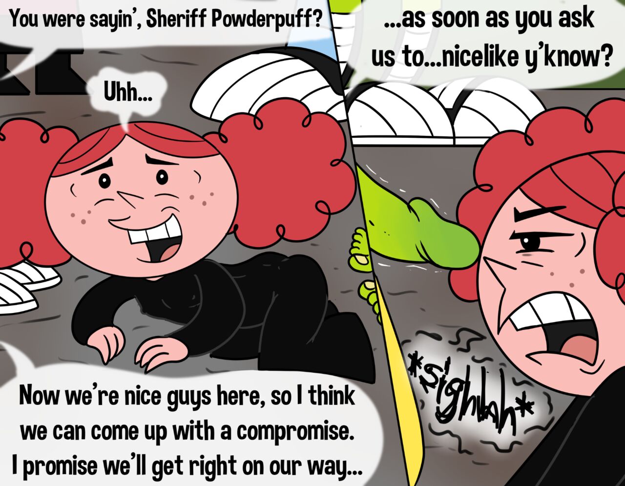 Princess Morbucks vs The Gangreen Gang page 3 full