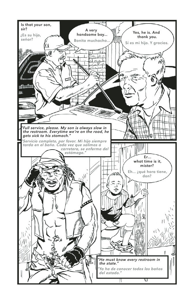 The Biker 1 ~ El Motorciclista 1 page 2 full